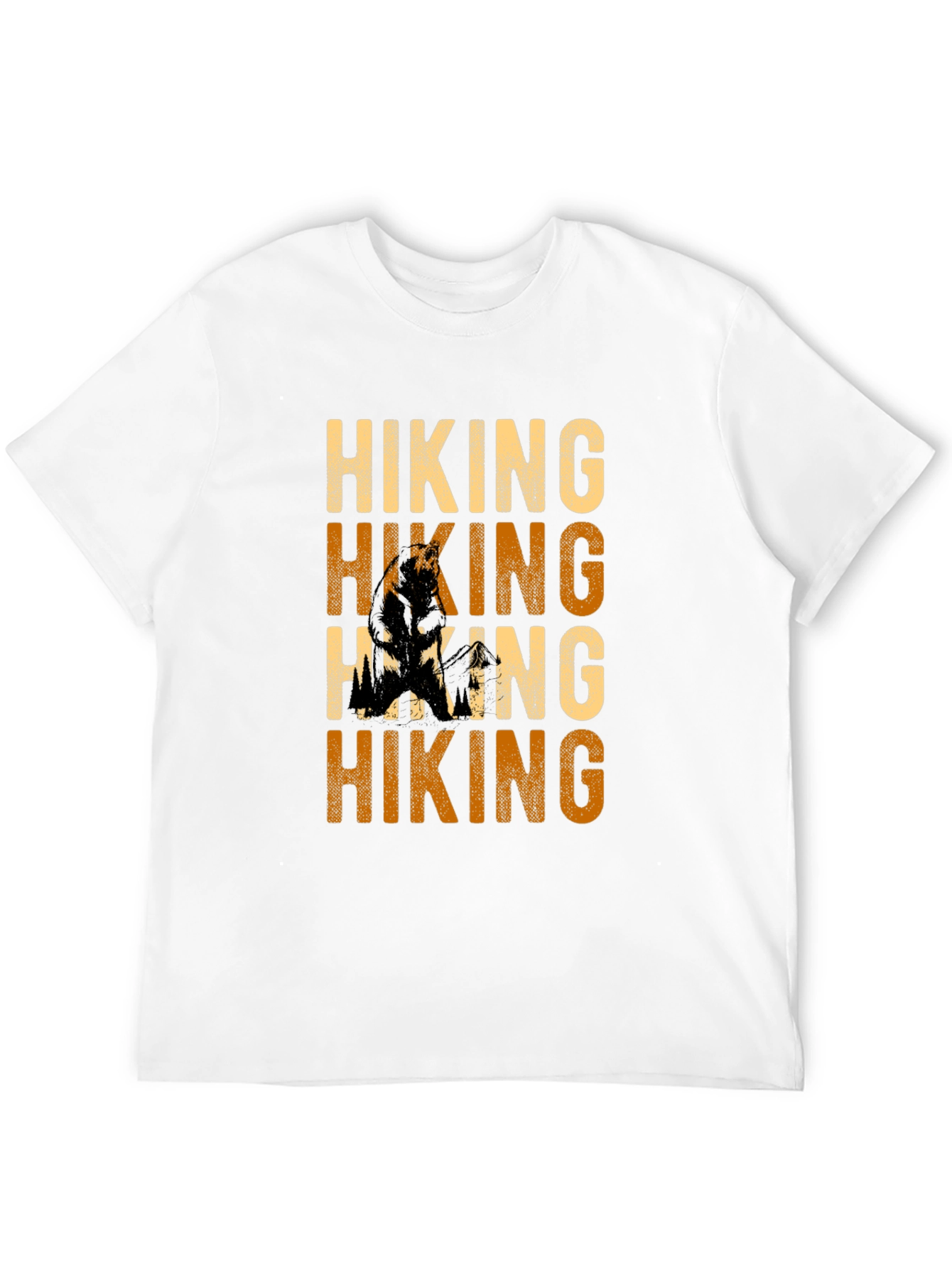 Hiking Adventure T-Shirt - Black