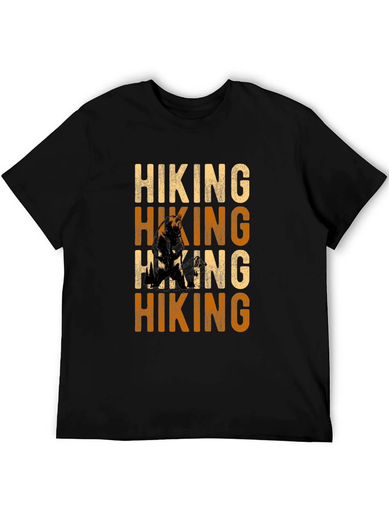 Hiking Adventure T-Shirt - Black