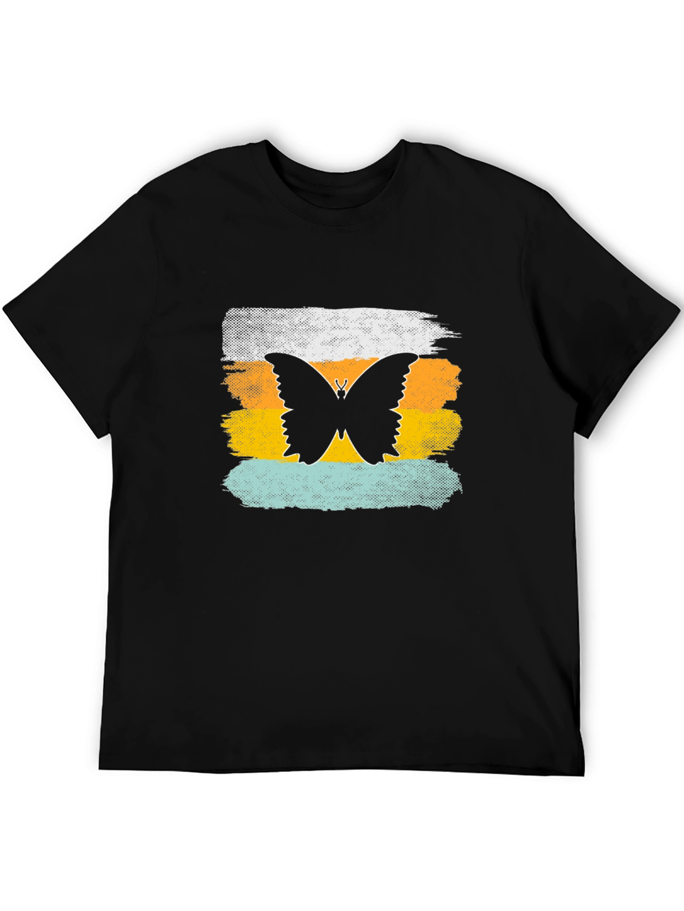 Butterfly Graphic T-Shirt - Black