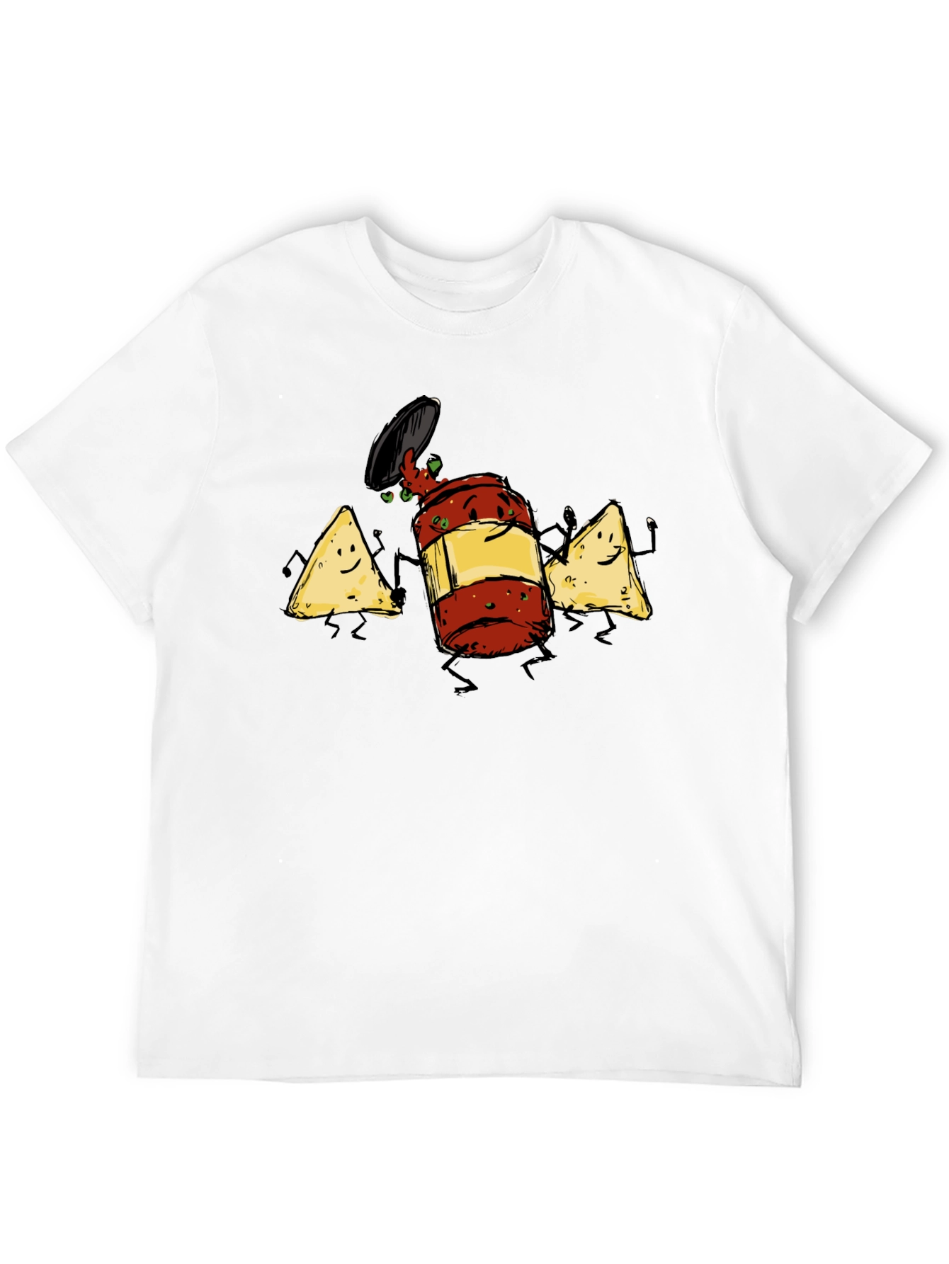 Funny Nachos & Salsa T-Shirt
