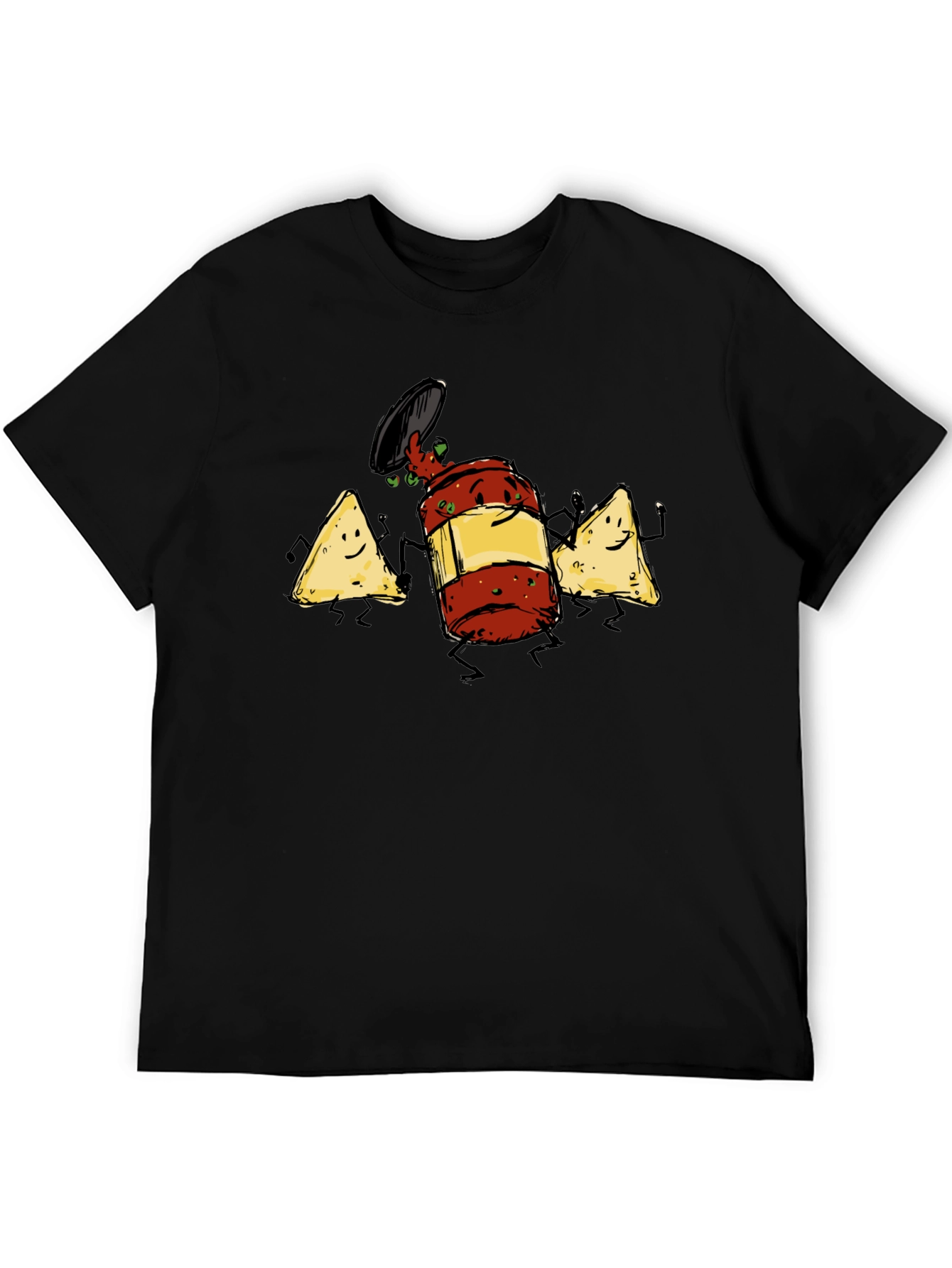 Funny Nachos & Salsa T-Shirt
