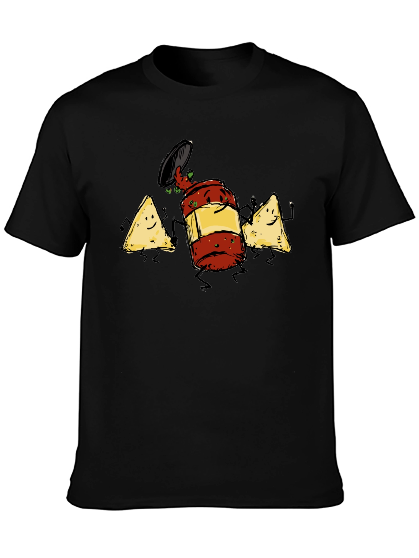 Funny Nachos & Salsa T-Shirt