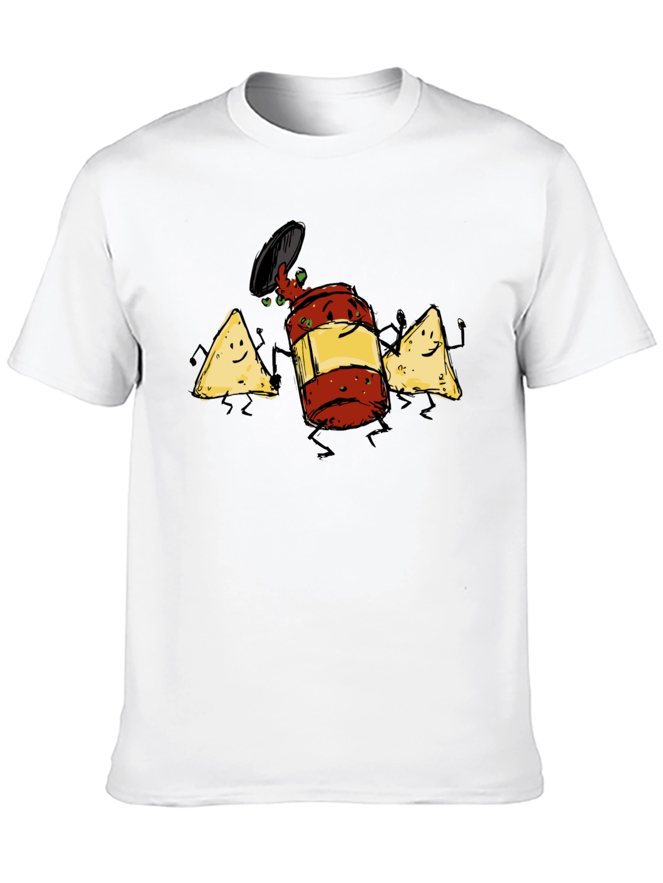Funny Nachos & Salsa T-Shirt