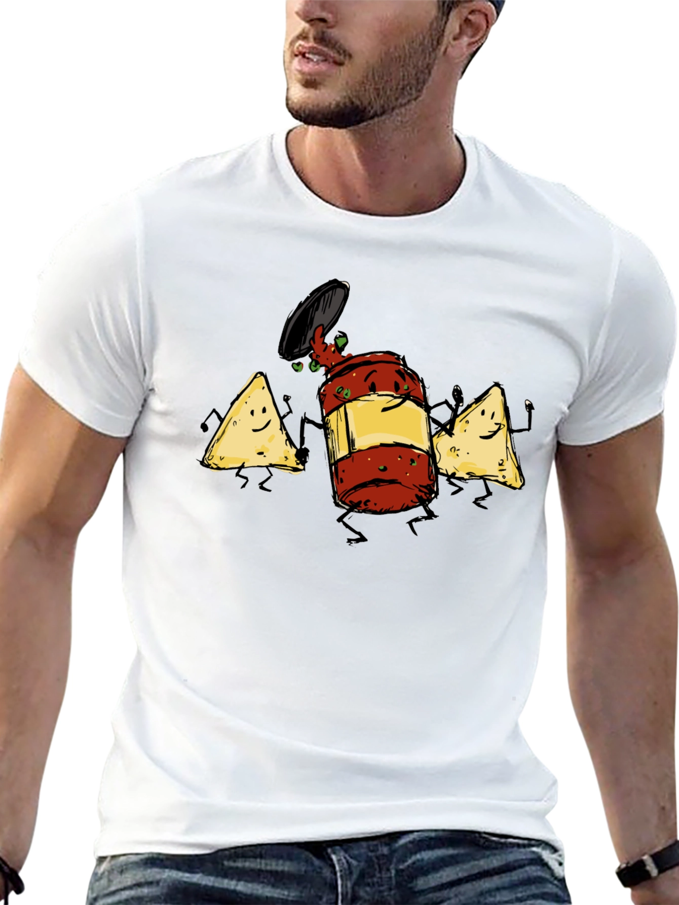 Funny Nachos & Salsa T-Shirt