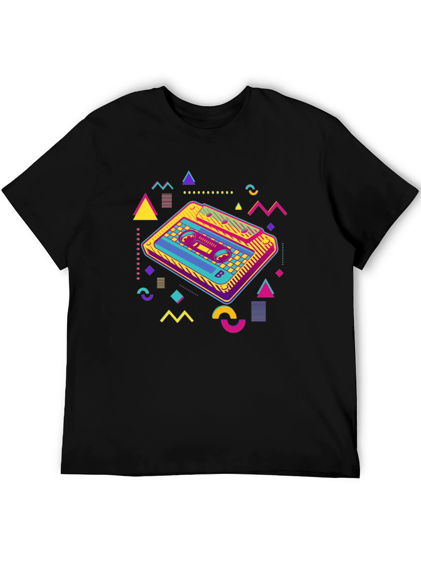 Retro Cassette Tape T-Shirt - 80s Vibe