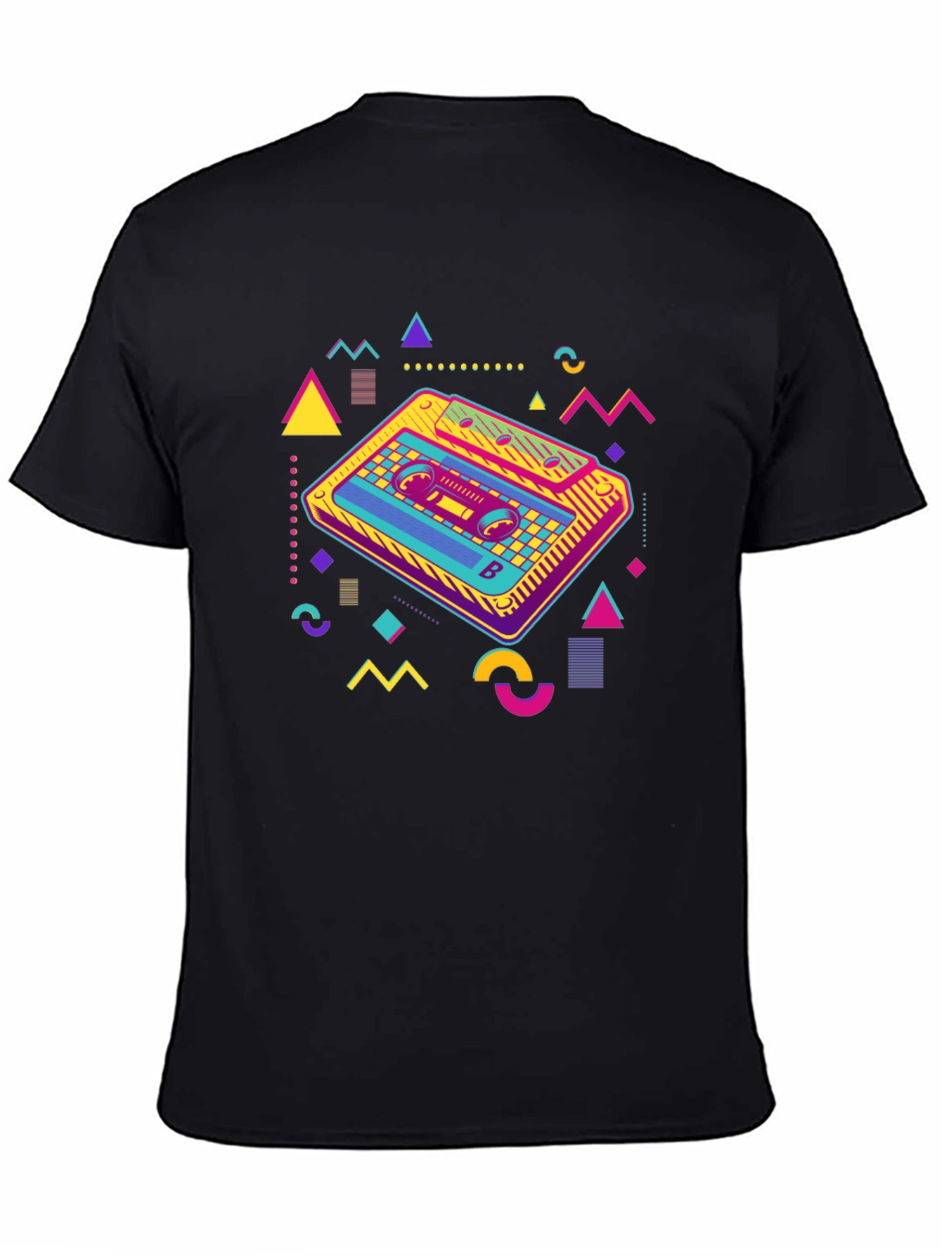 Retro Cassette Tape T-Shirt - 80s Vibe