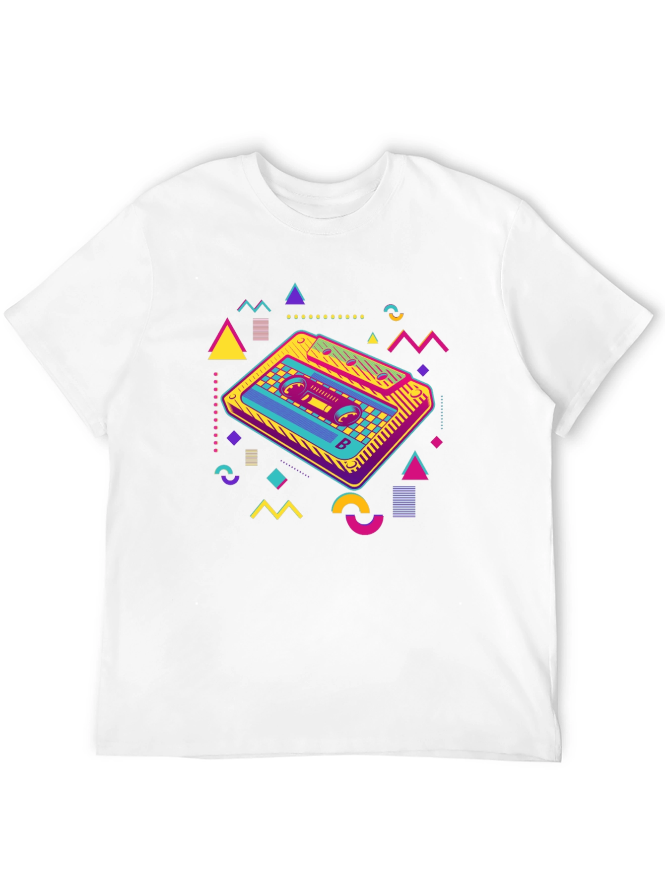 Retro Cassette Tape T-Shirt - 80s Vibe