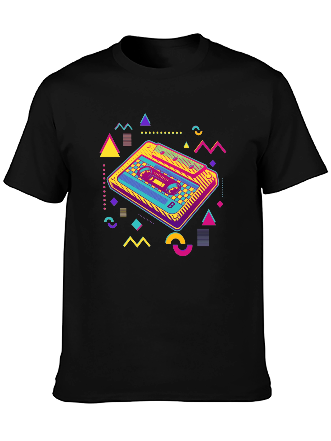 Retro Cassette Tape T-Shirt - 80s Vibe
