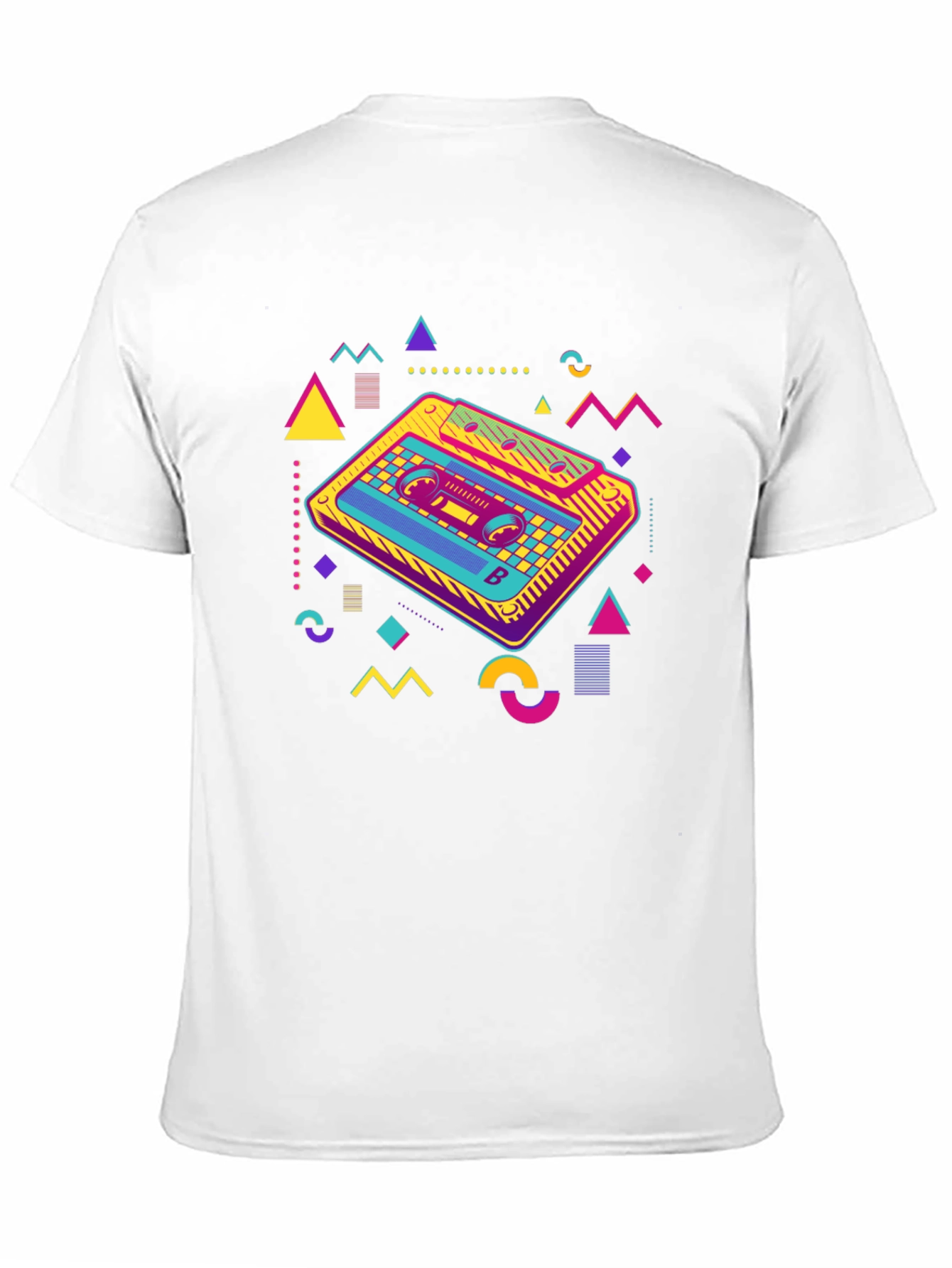 Retro Cassette Tape T-Shirt - 80s Vibe