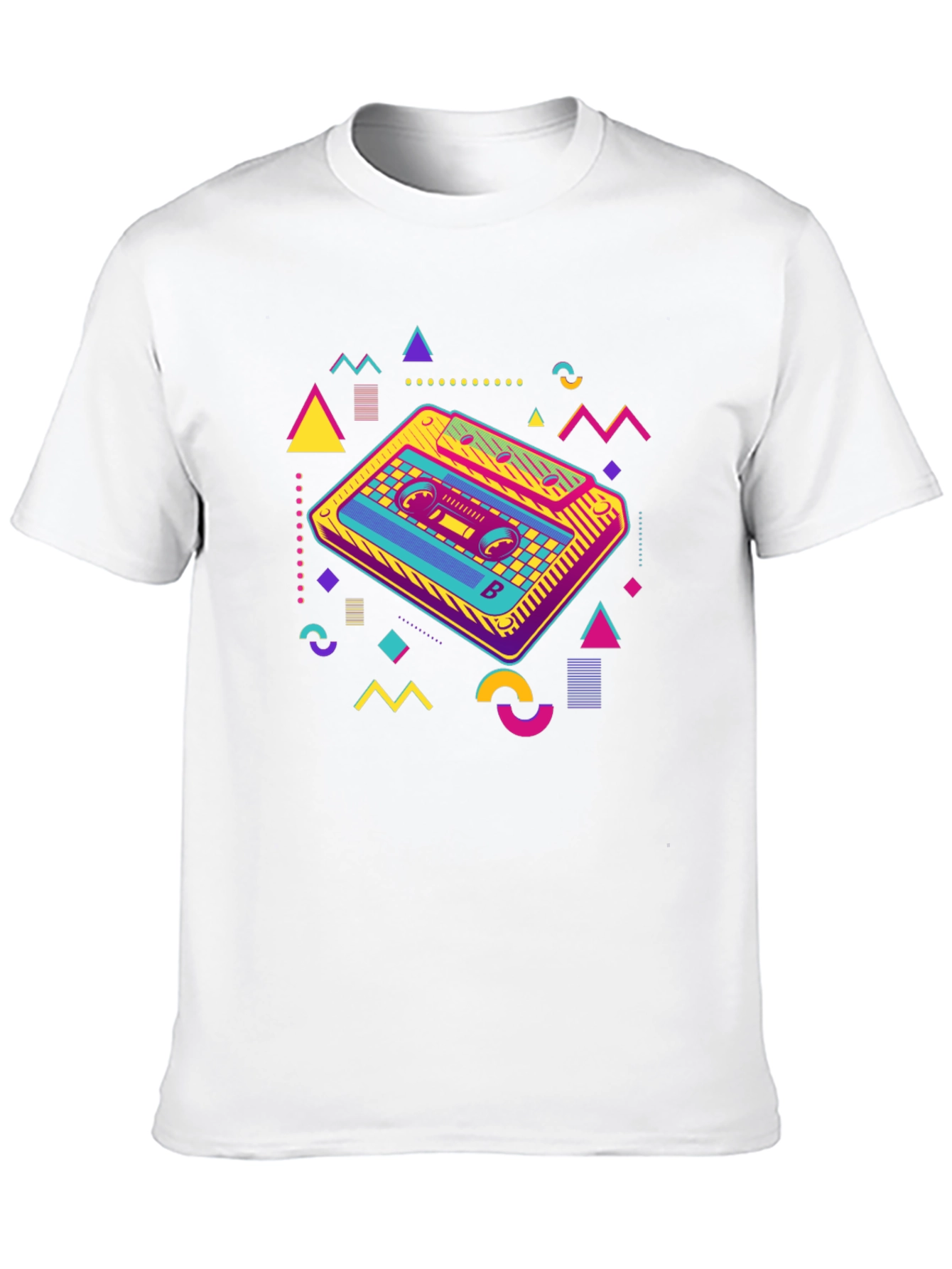 Retro Cassette Tape T-Shirt - 80s Vibe