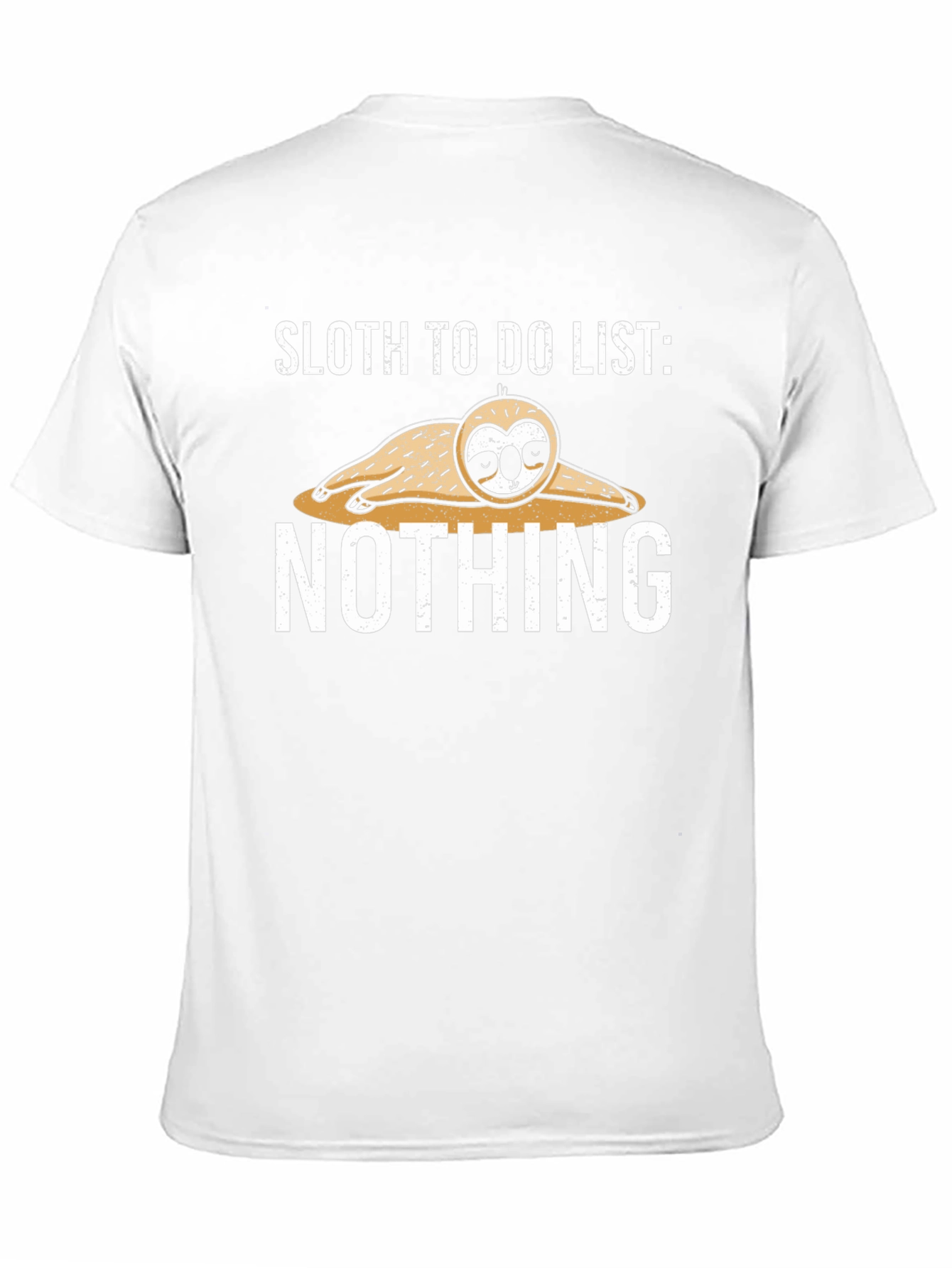 Sloth To Do List: Nothing T-Shirt