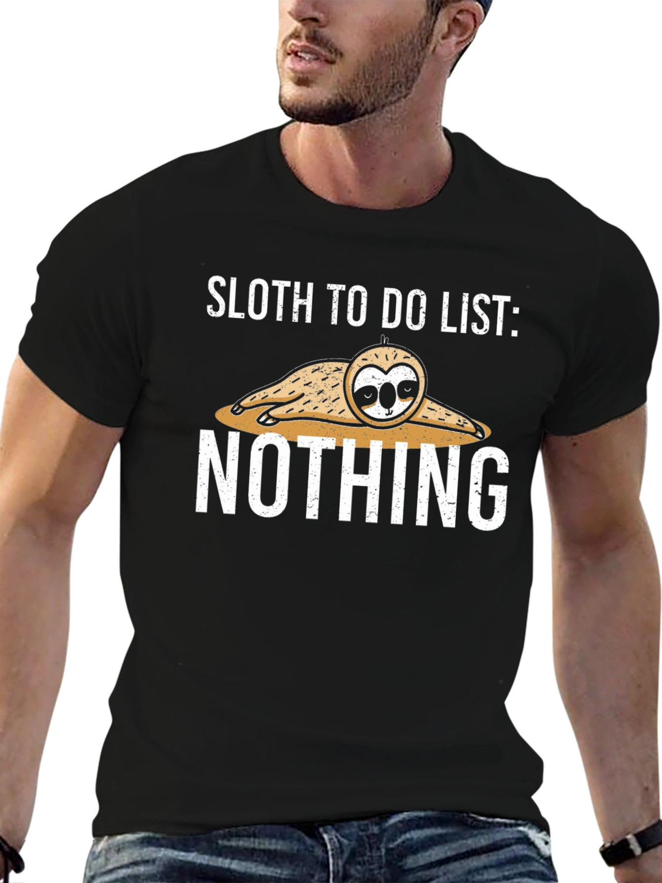 Sloth To Do List: Nothing T-Shirt
