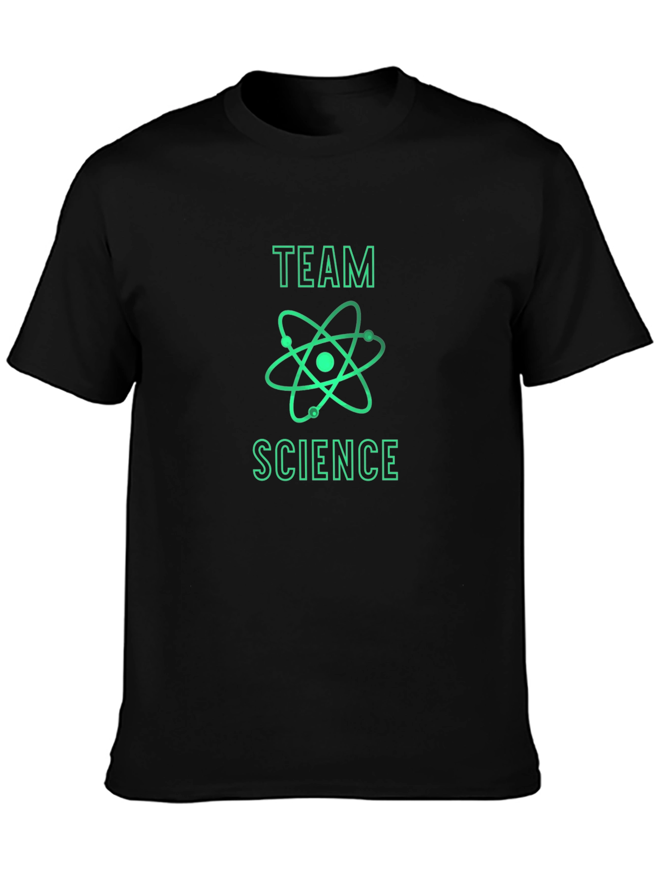 Team Science Graphic T-Shirt - Black