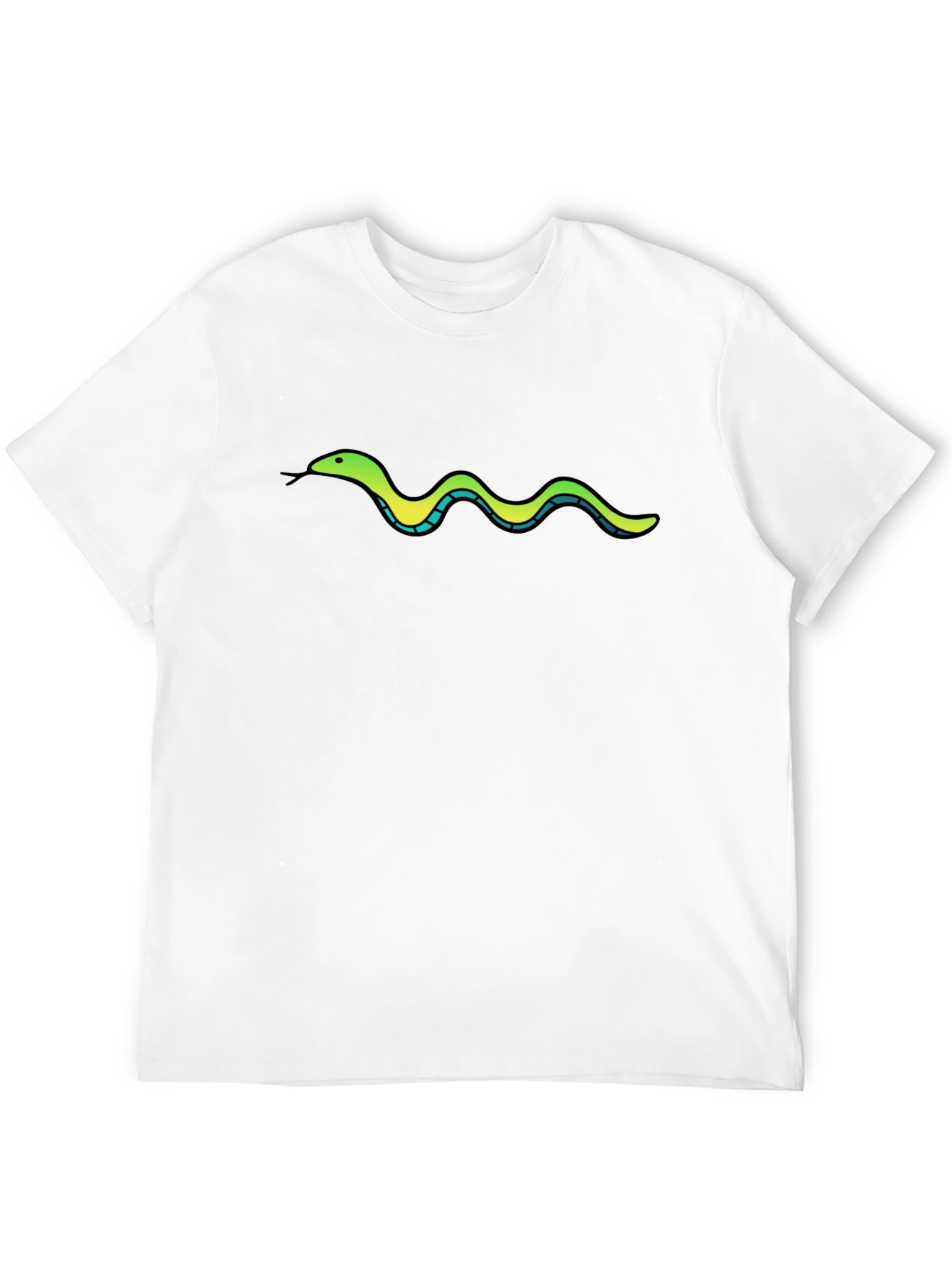 Snake Graphic Tee - Cool & Casual