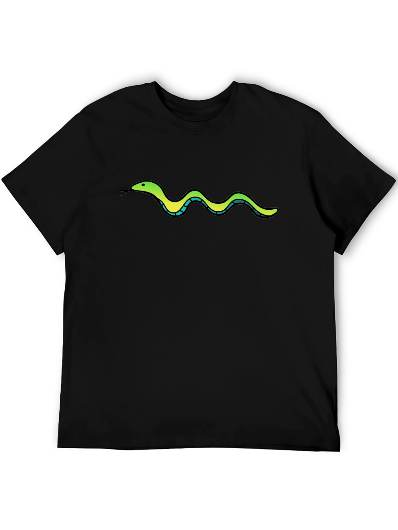 Snake Graphic Tee - Cool & Casual