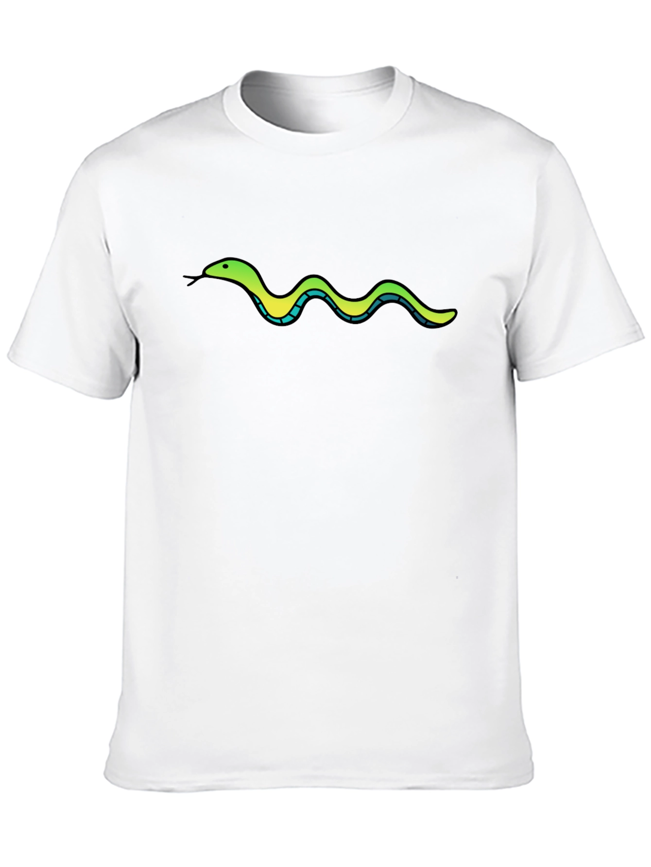 Snake Graphic Tee - Cool & Casual