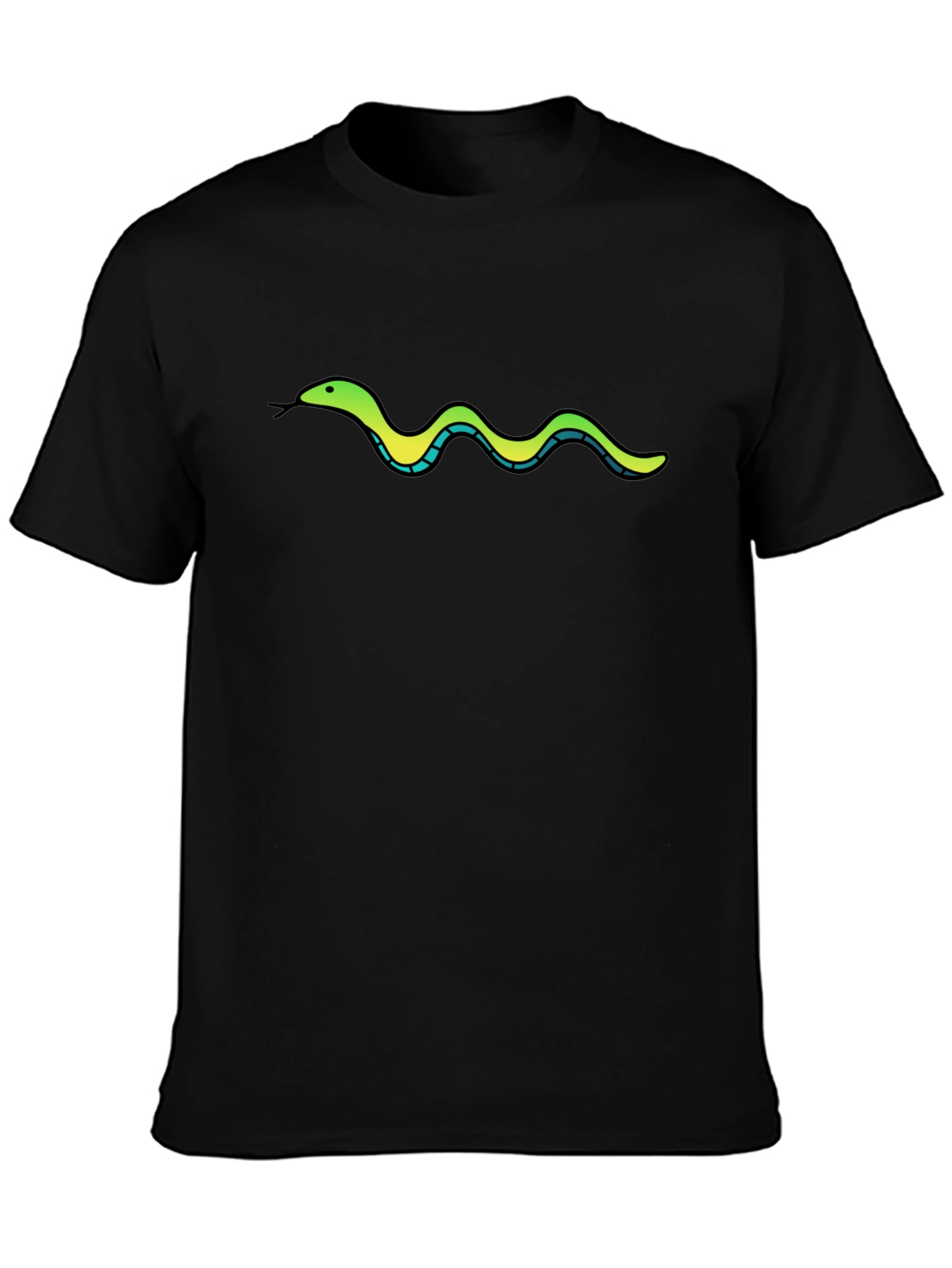 Snake Graphic Tee - Cool & Casual