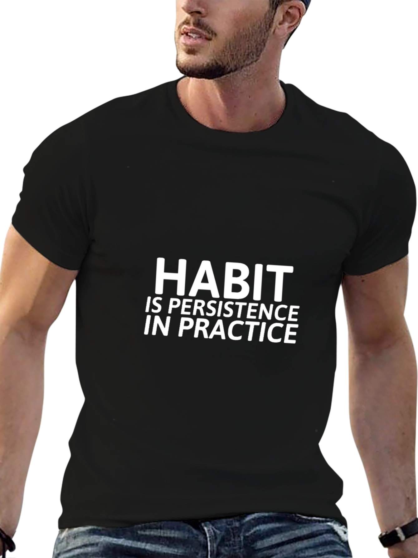 Habit Persistence in Practice T-Shirt - Black