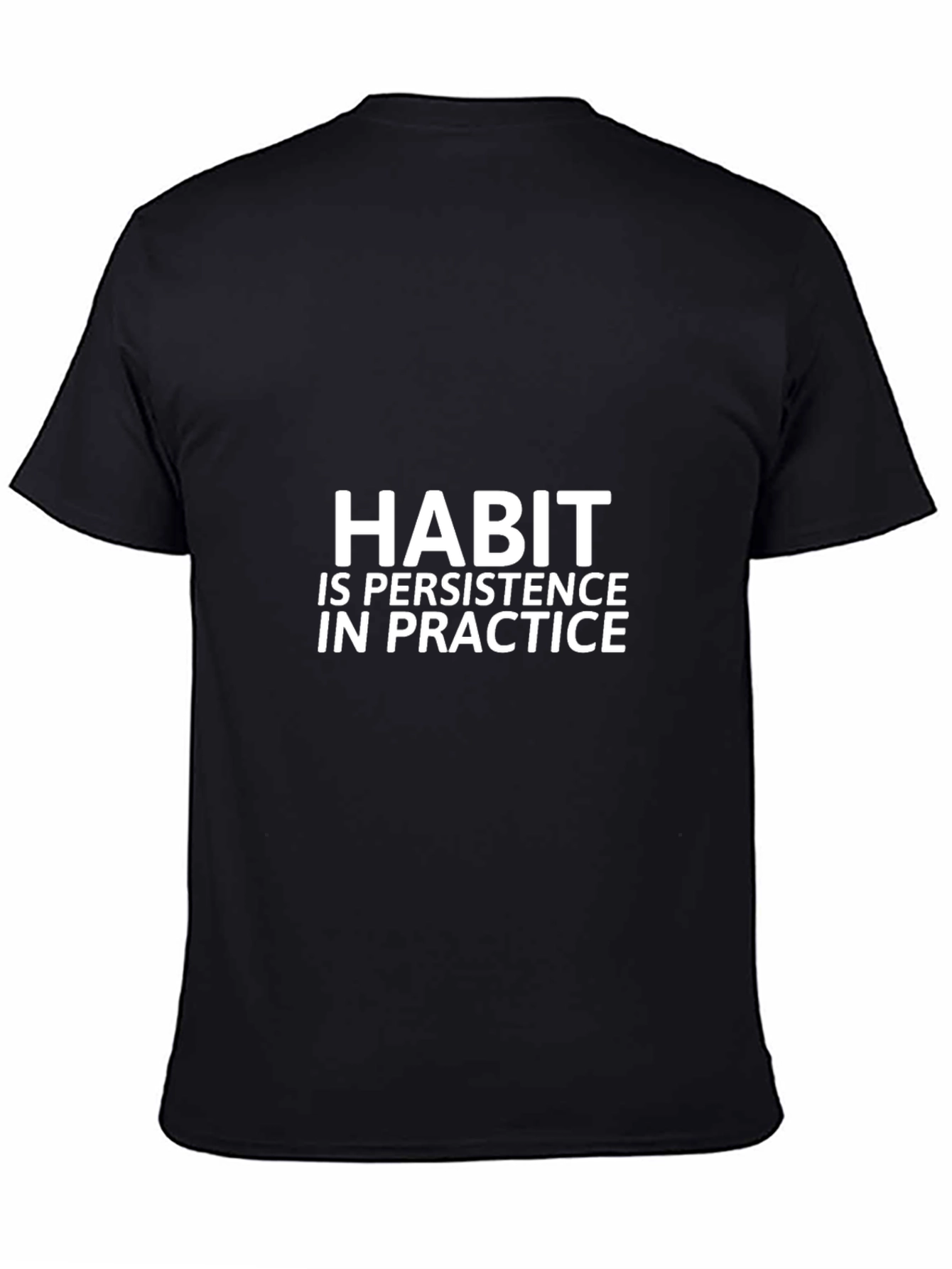Habit Persistence in Practice T-Shirt - Black