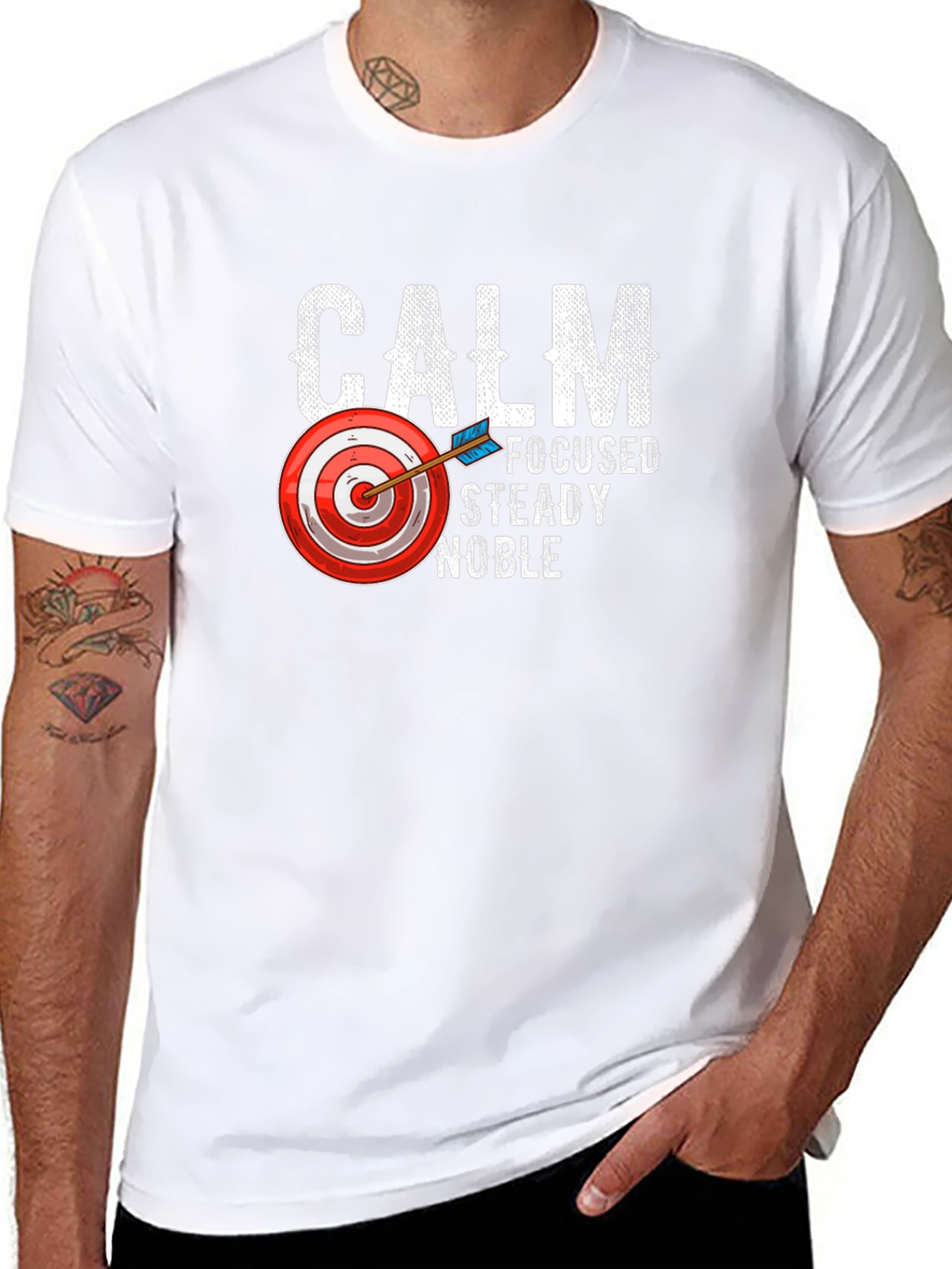 Calm Focused Target T-Shirt