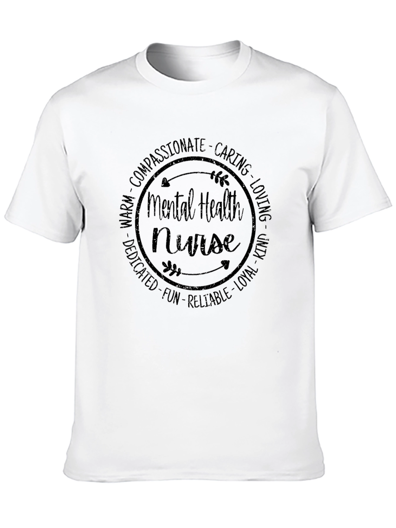 Mental Health Nurse Graphic T-Shirt