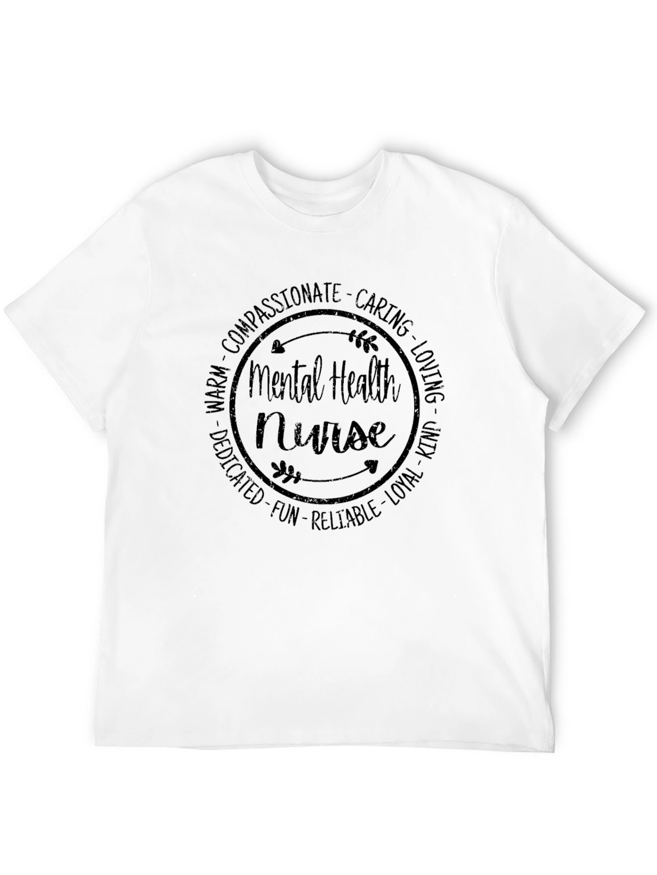 Mental Health Nurse Graphic T-Shirt