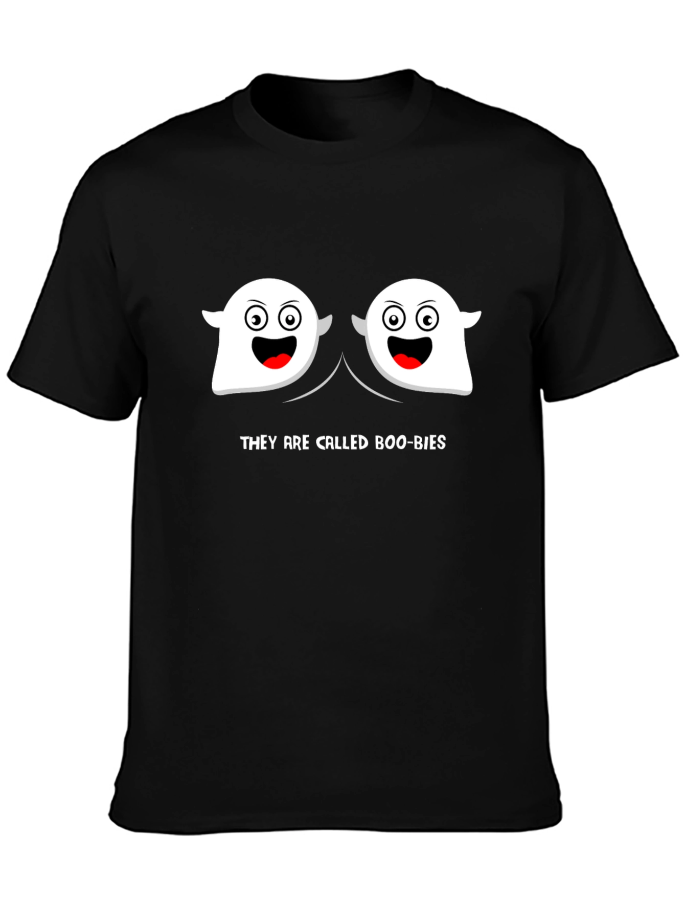 Boo-bies T-Shirt Funny Ghost Humor