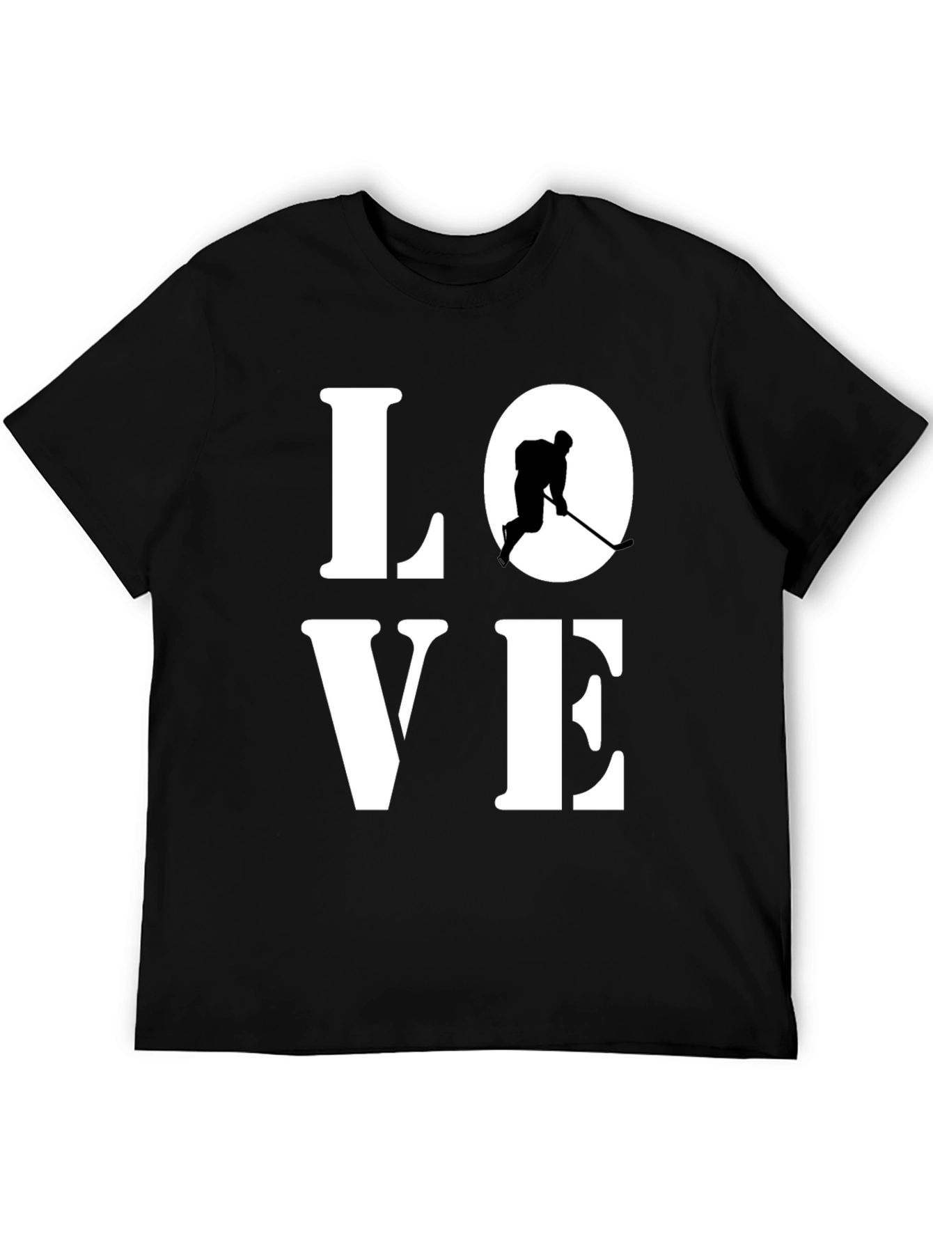 Love Hockey Graphic Tee - Sporty Unisex T-Shirt