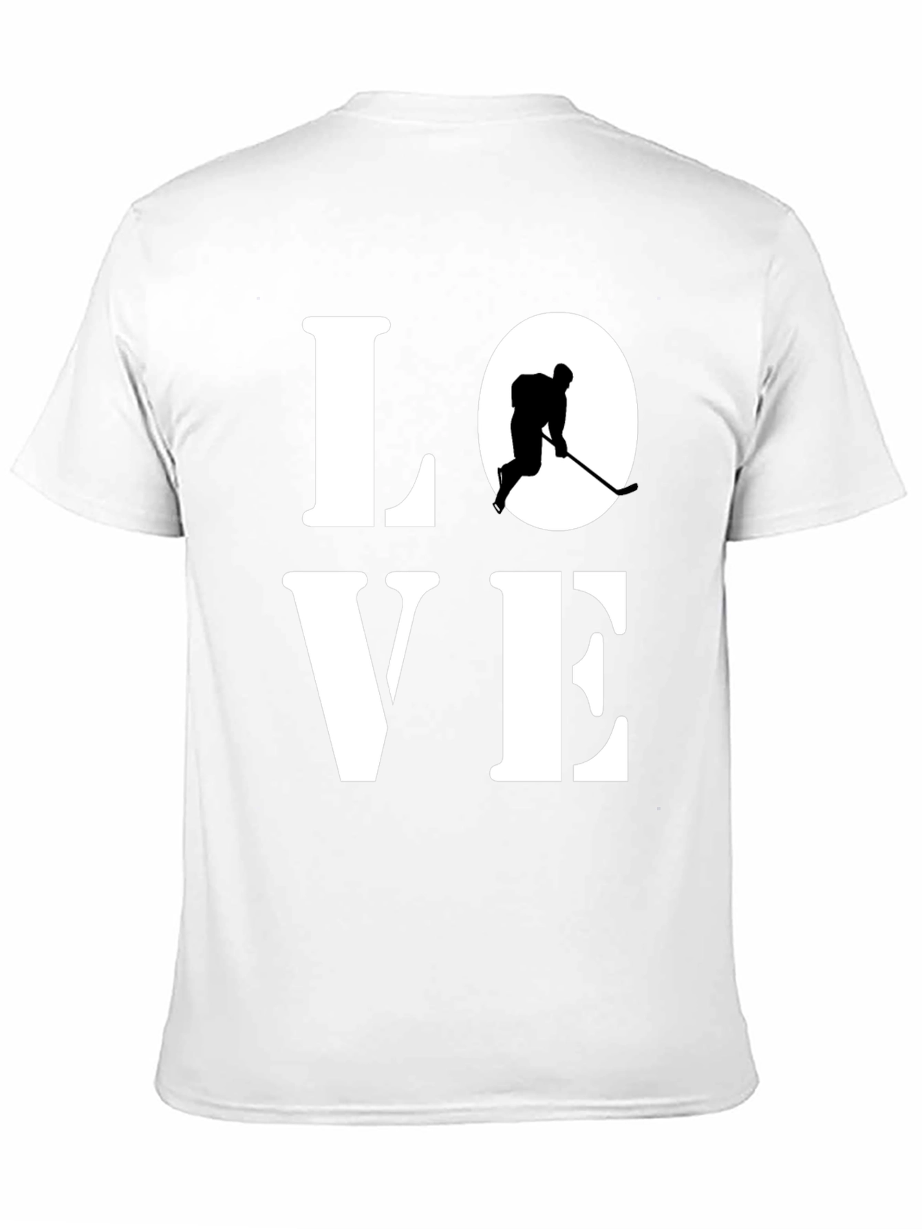 Love Hockey Graphic Tee - Sporty Unisex T-Shirt
