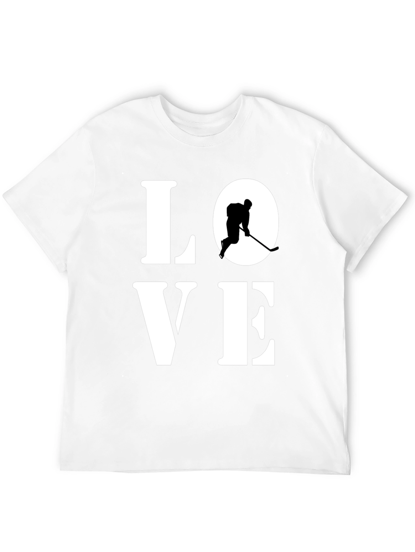 Love Hockey Graphic Tee - Sporty Unisex T-Shirt