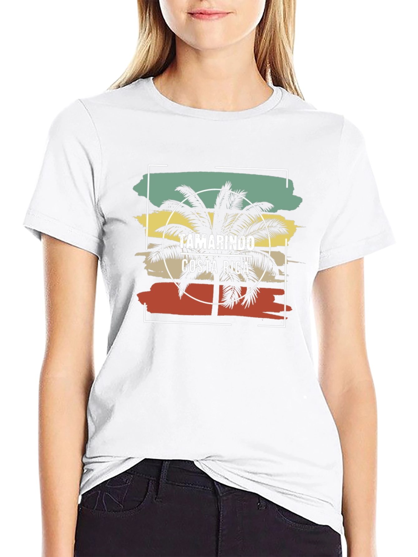 Tamarindo Costa Rica Palm Tree Graphic Tee