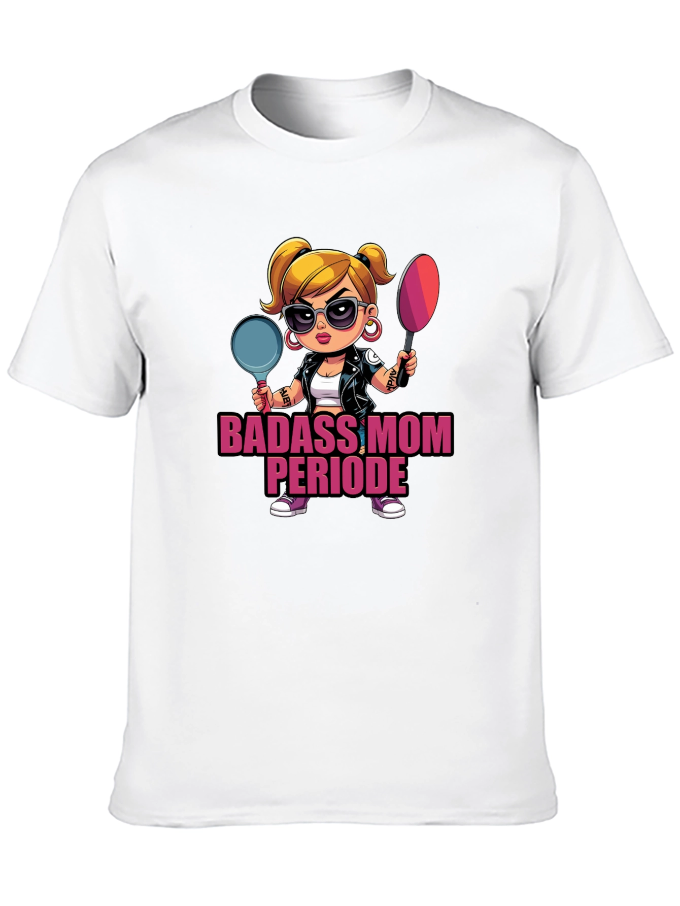 Badass Mom Period T-Shirt