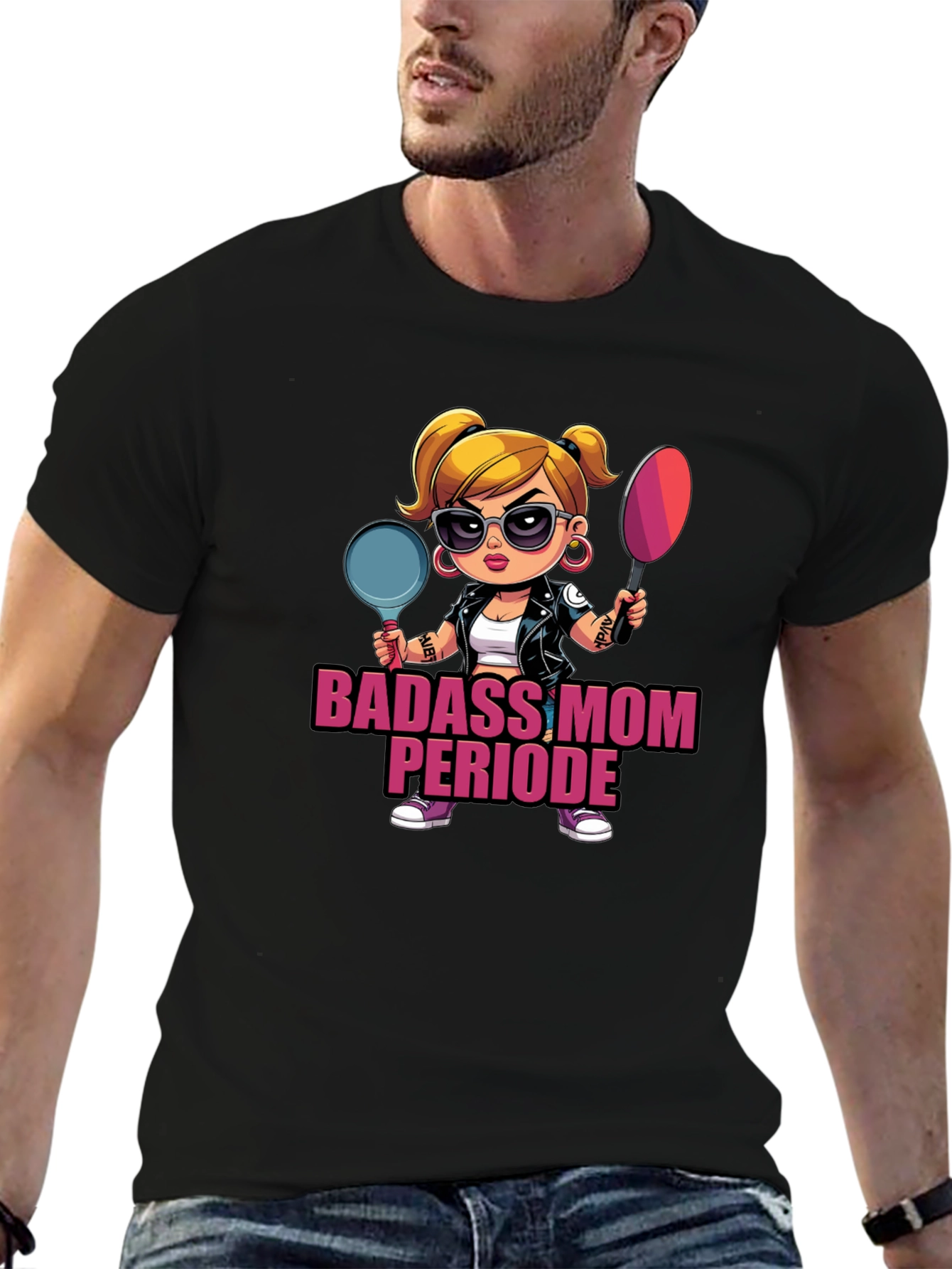 Badass Mom Period T-Shirt