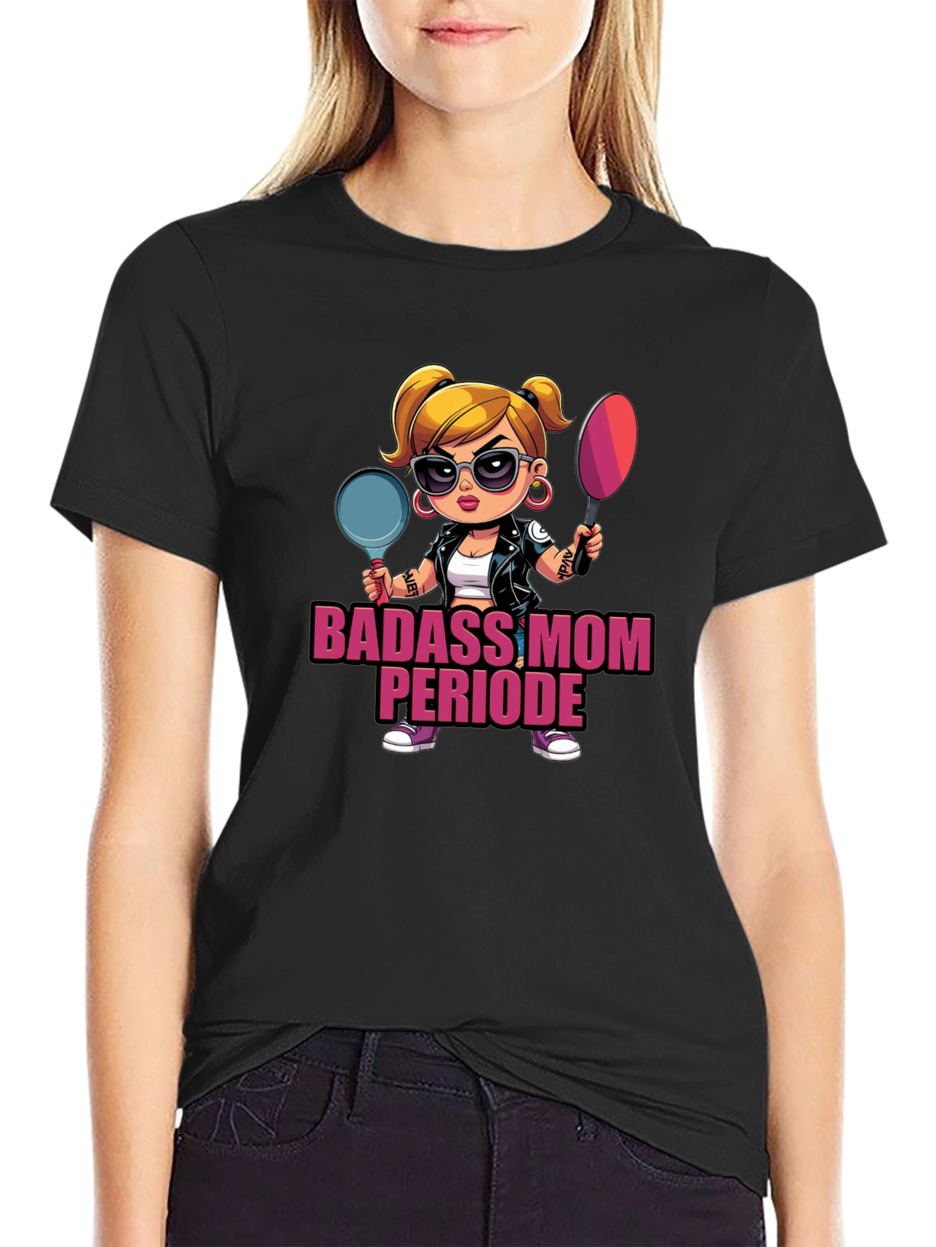 Badass Mom Period T-Shirt