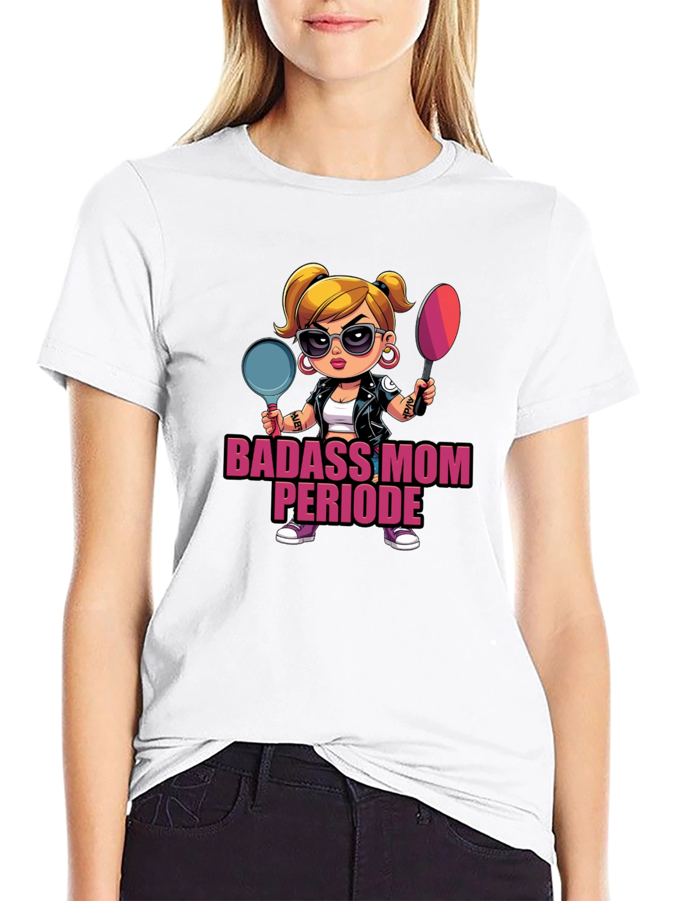 Badass Mom Period T-Shirt