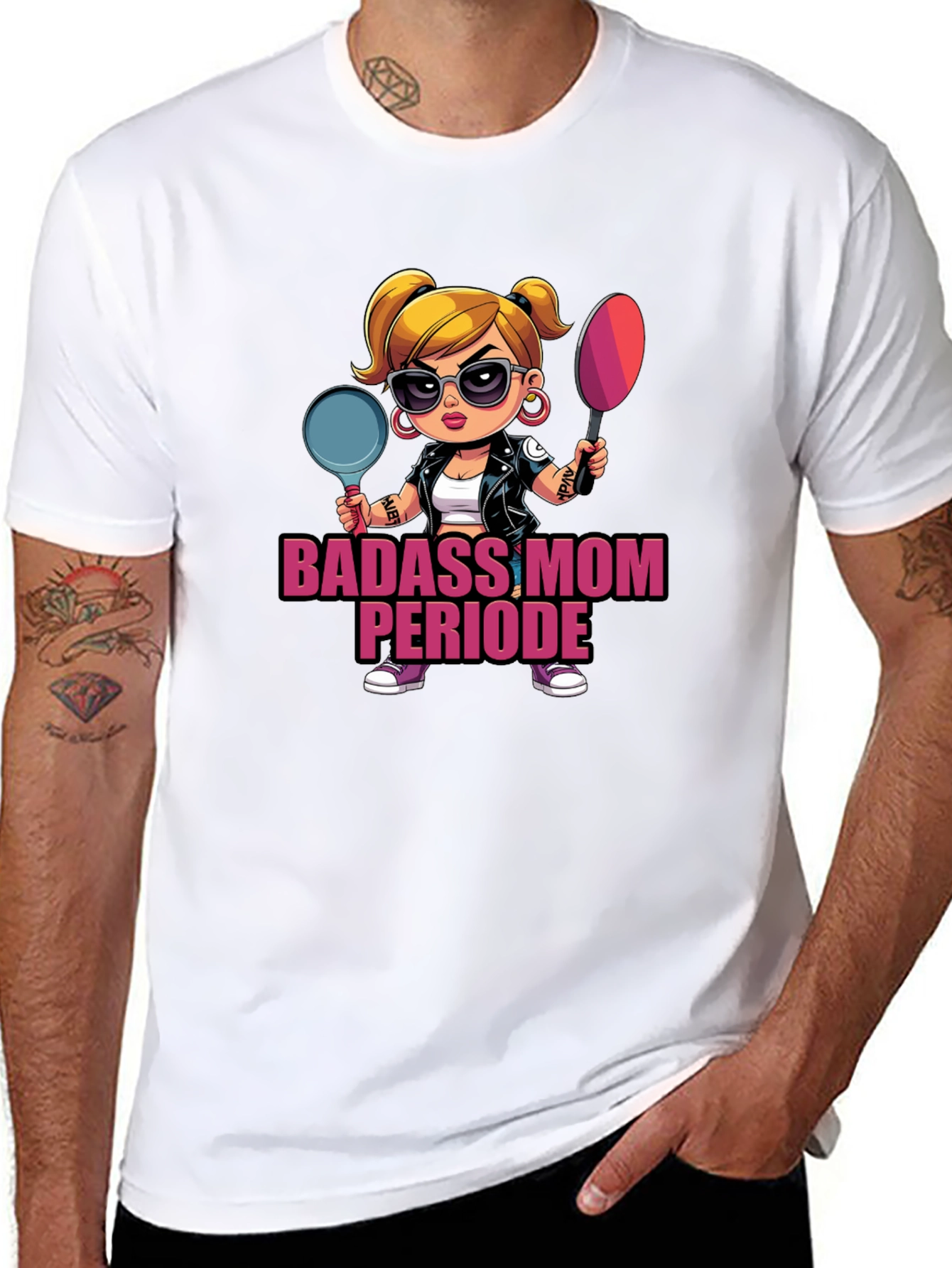 Badass Mom Period T-Shirt