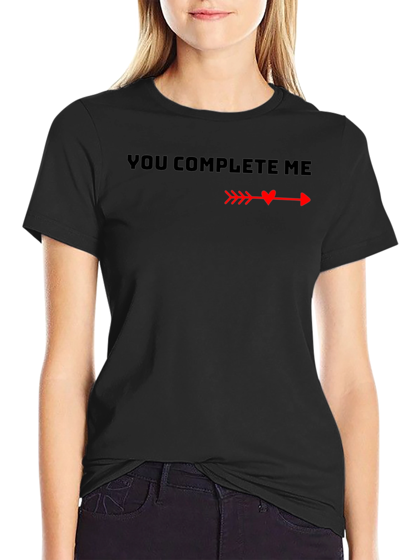 You Complete Me Graphic Tee - Valentines Day