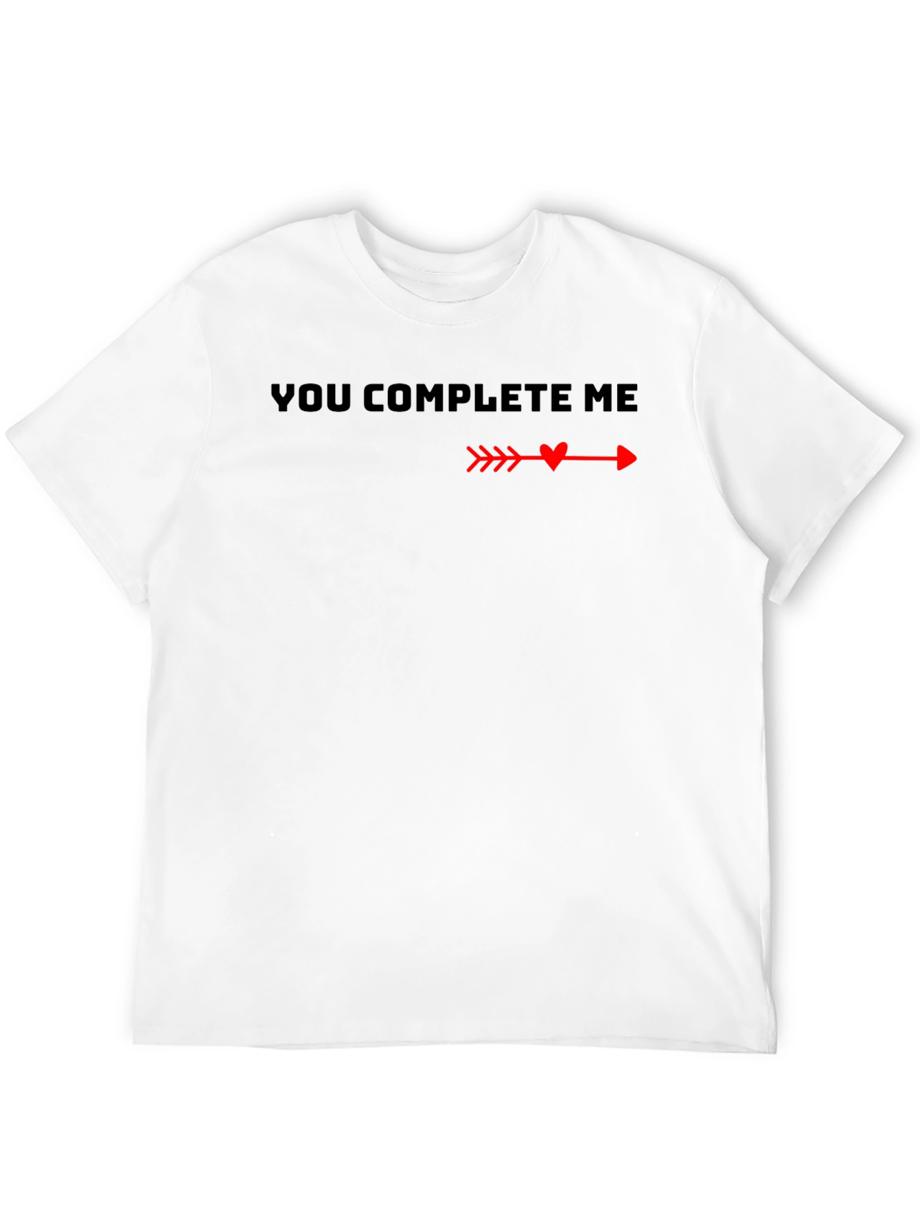 You Complete Me Graphic Tee - Valentines Day