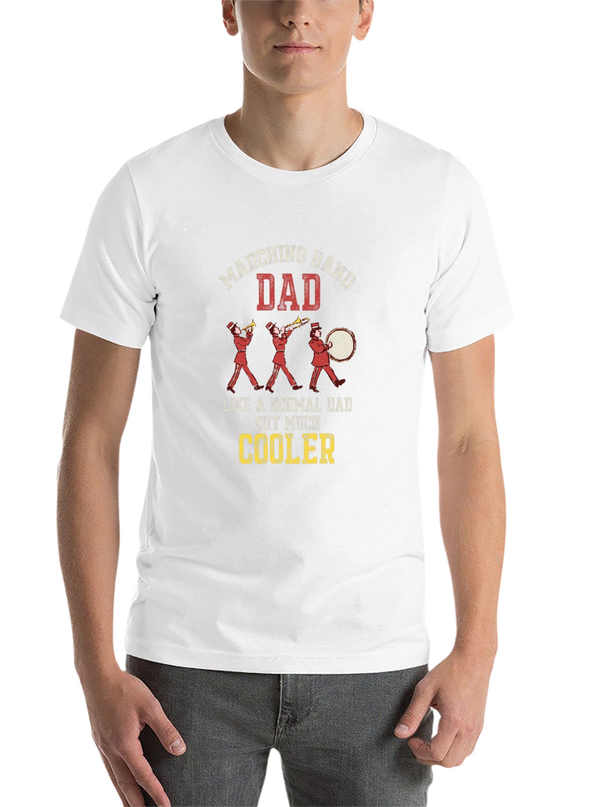 Marching Band Dad T-Shirt - Cool Dad Gift