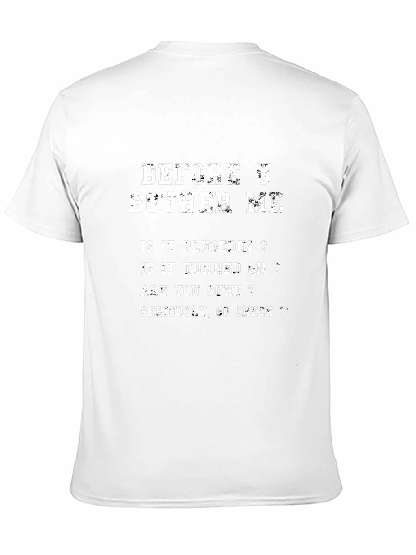 Before You Bother Me T-Shirt Funny Sarcastic Tee