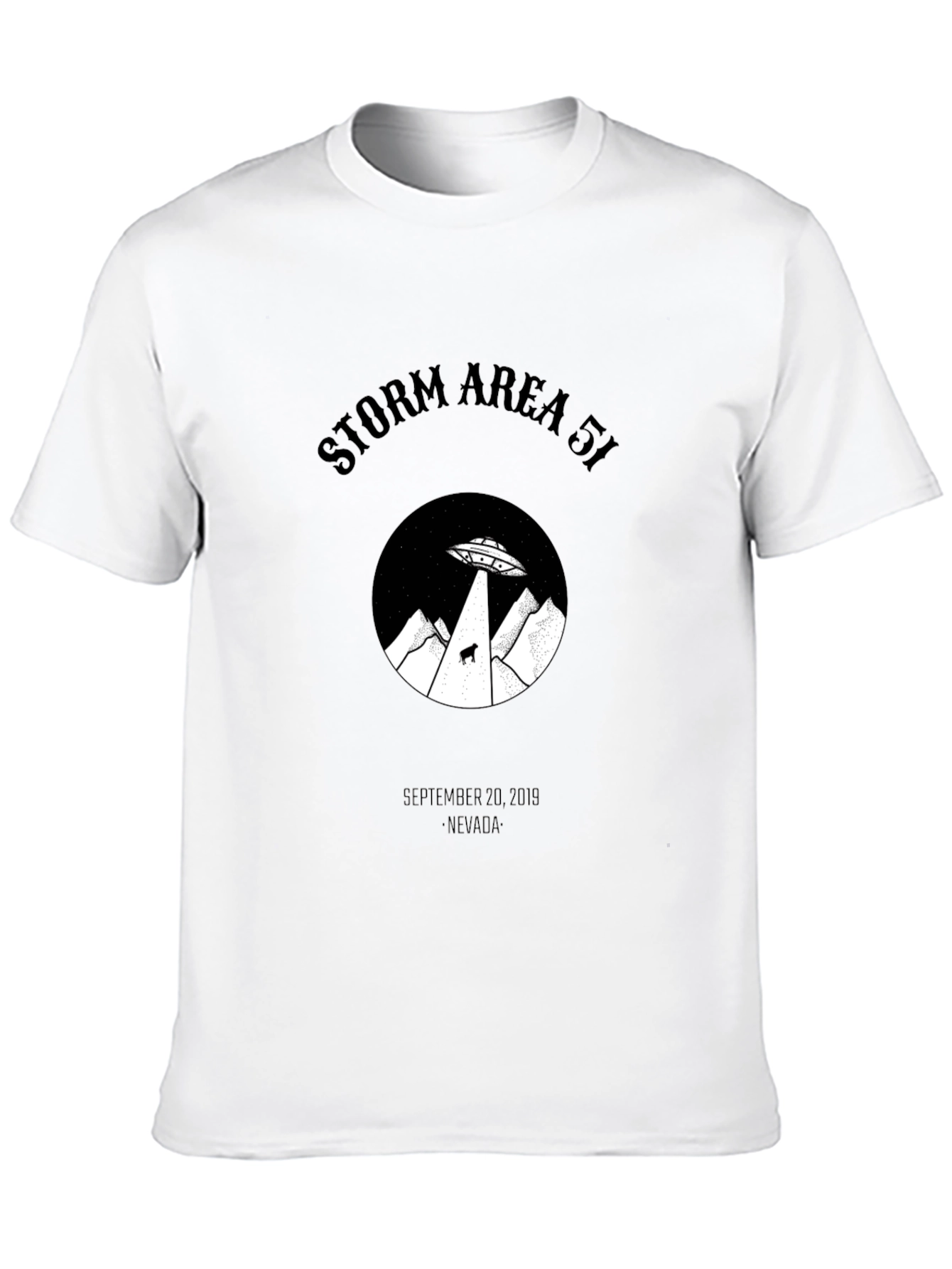 Storm Area 51 Black Graphic Tee