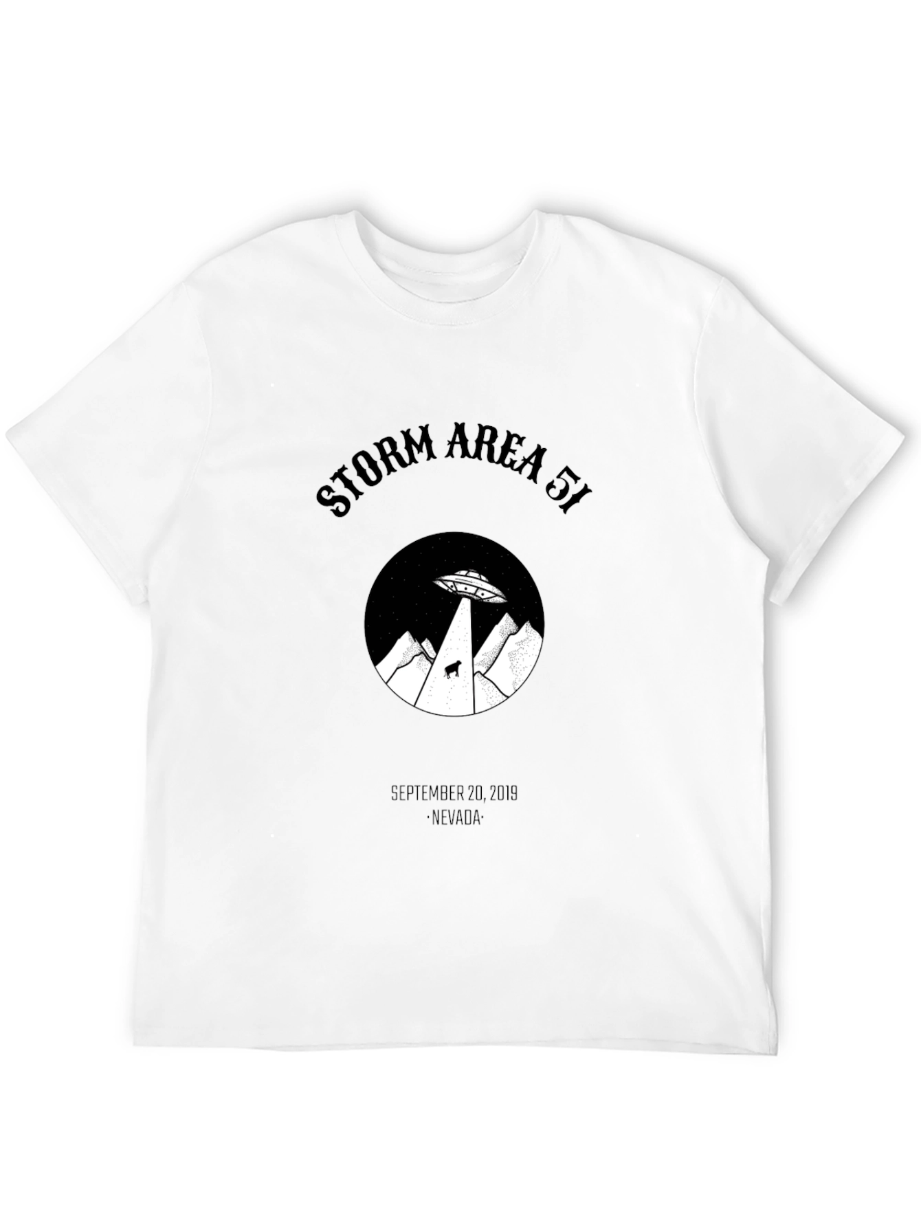 Storm Area 51 Black Graphic Tee