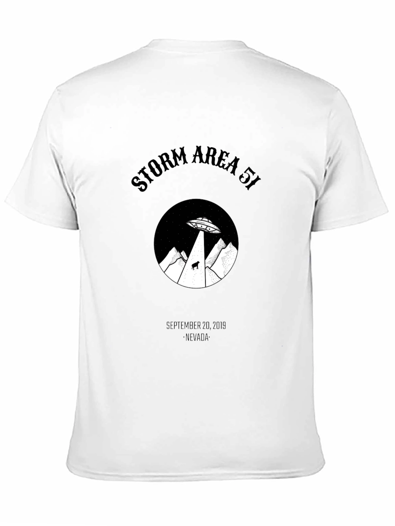 Storm Area 51 Black Graphic Tee