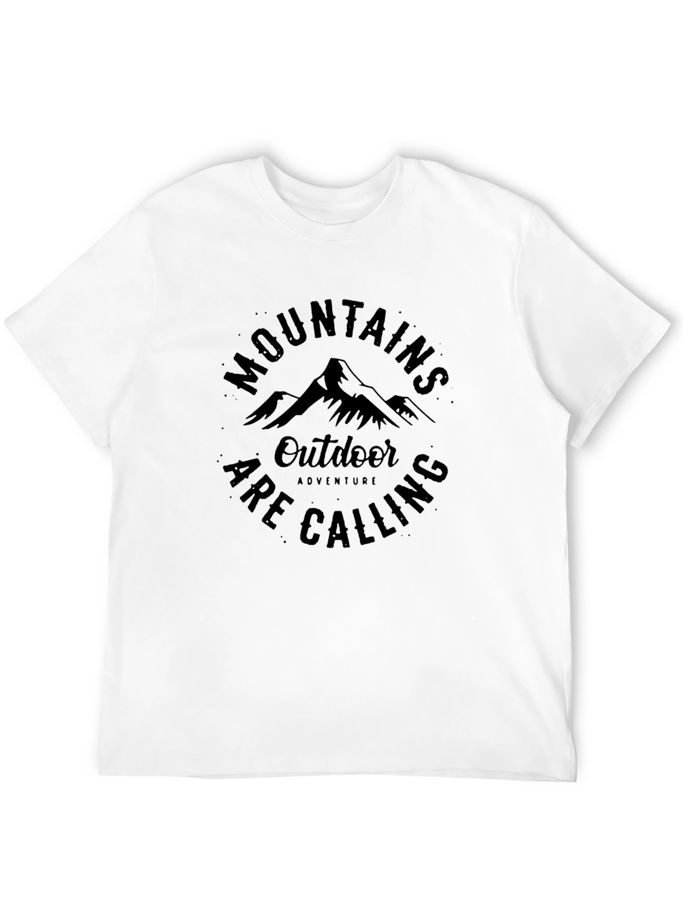 Mountains are Calling Outdoor Adventure T-Shirt