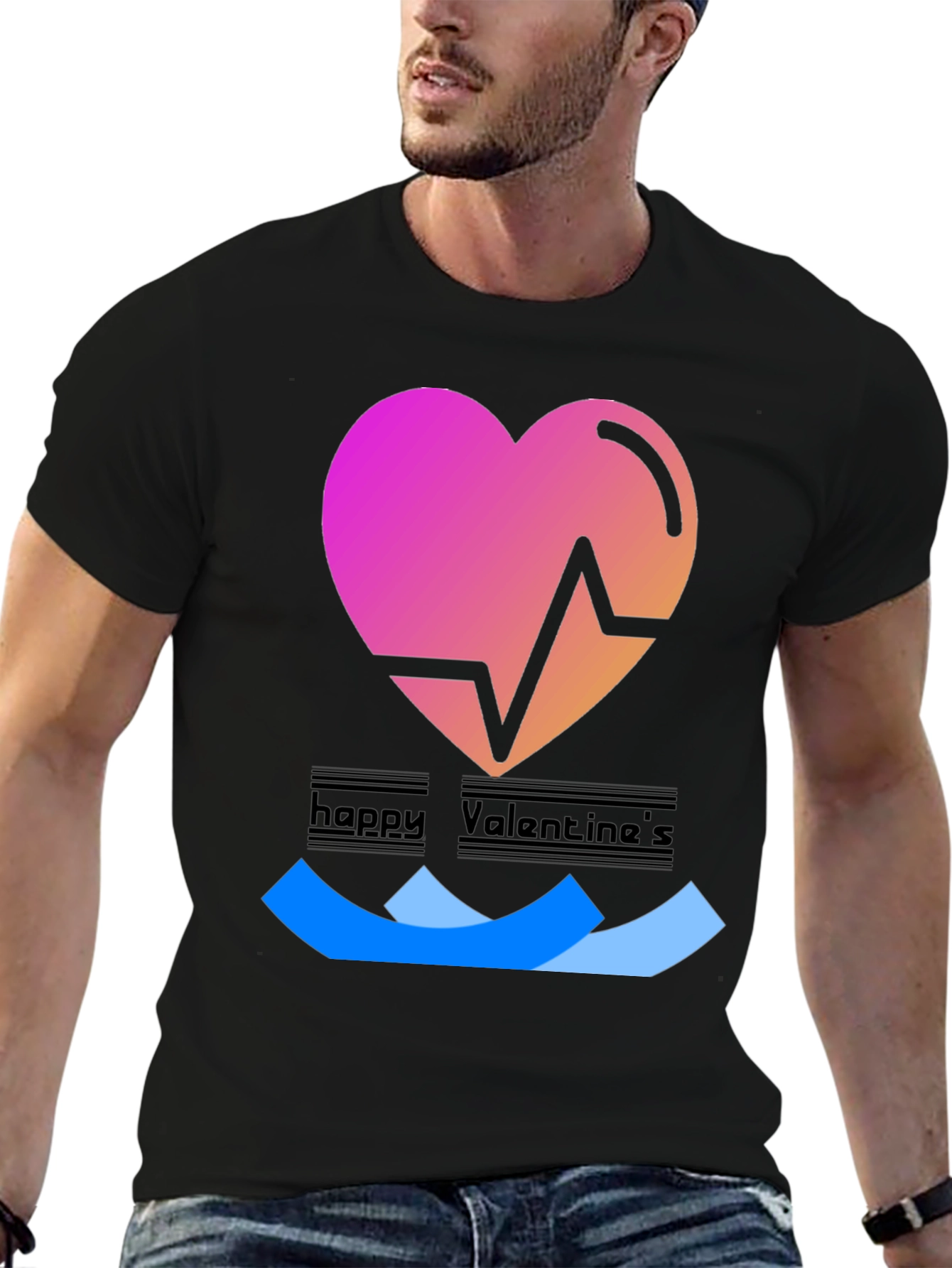 Happy Valentines Heartbeat T-Shirt