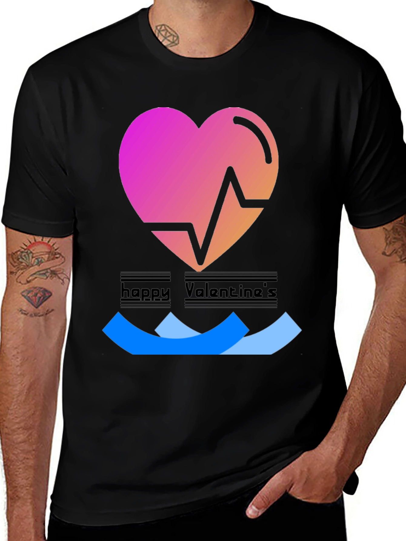 Happy Valentines Heartbeat T-Shirt