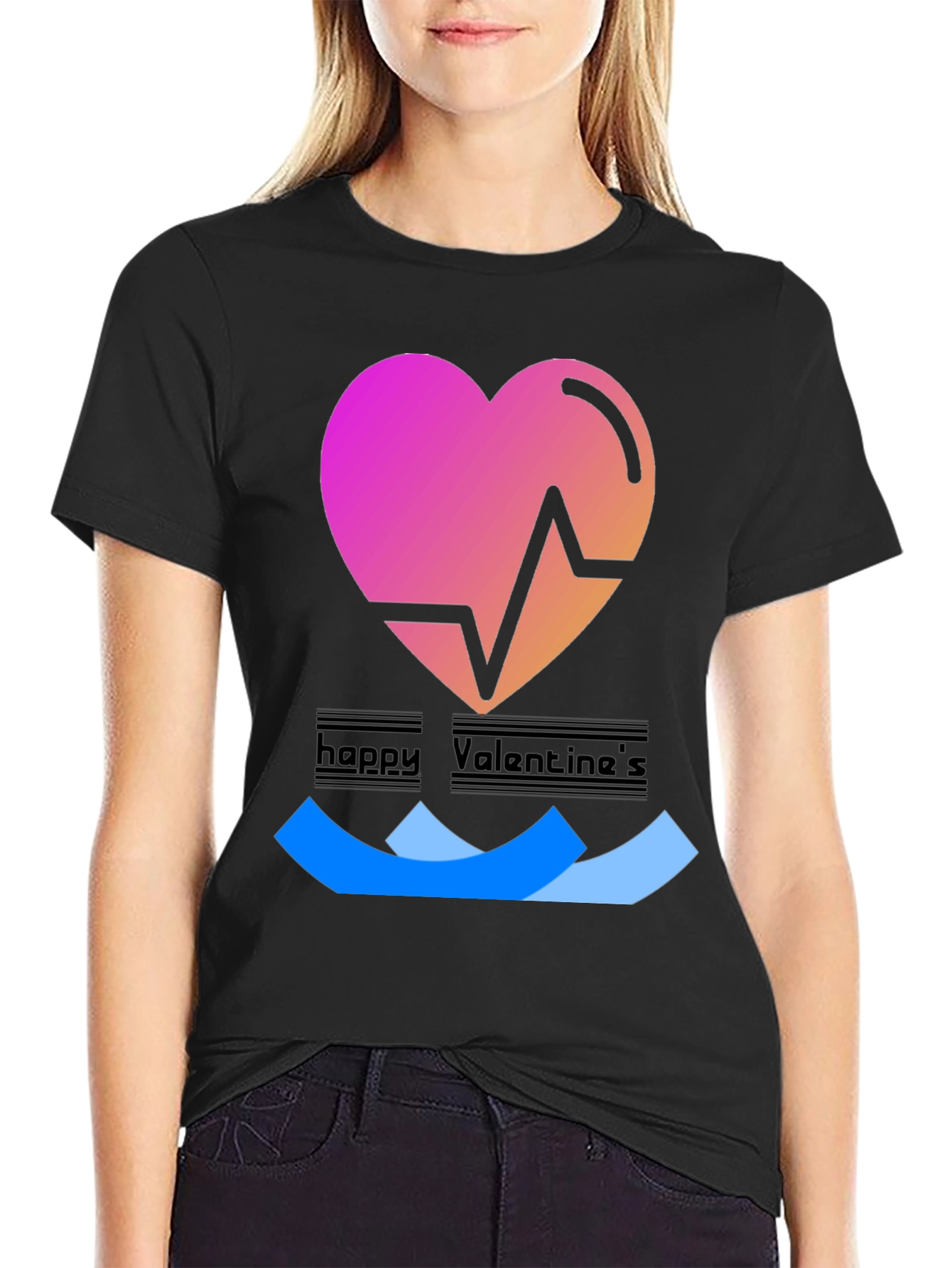 Happy Valentines Heartbeat T-Shirt