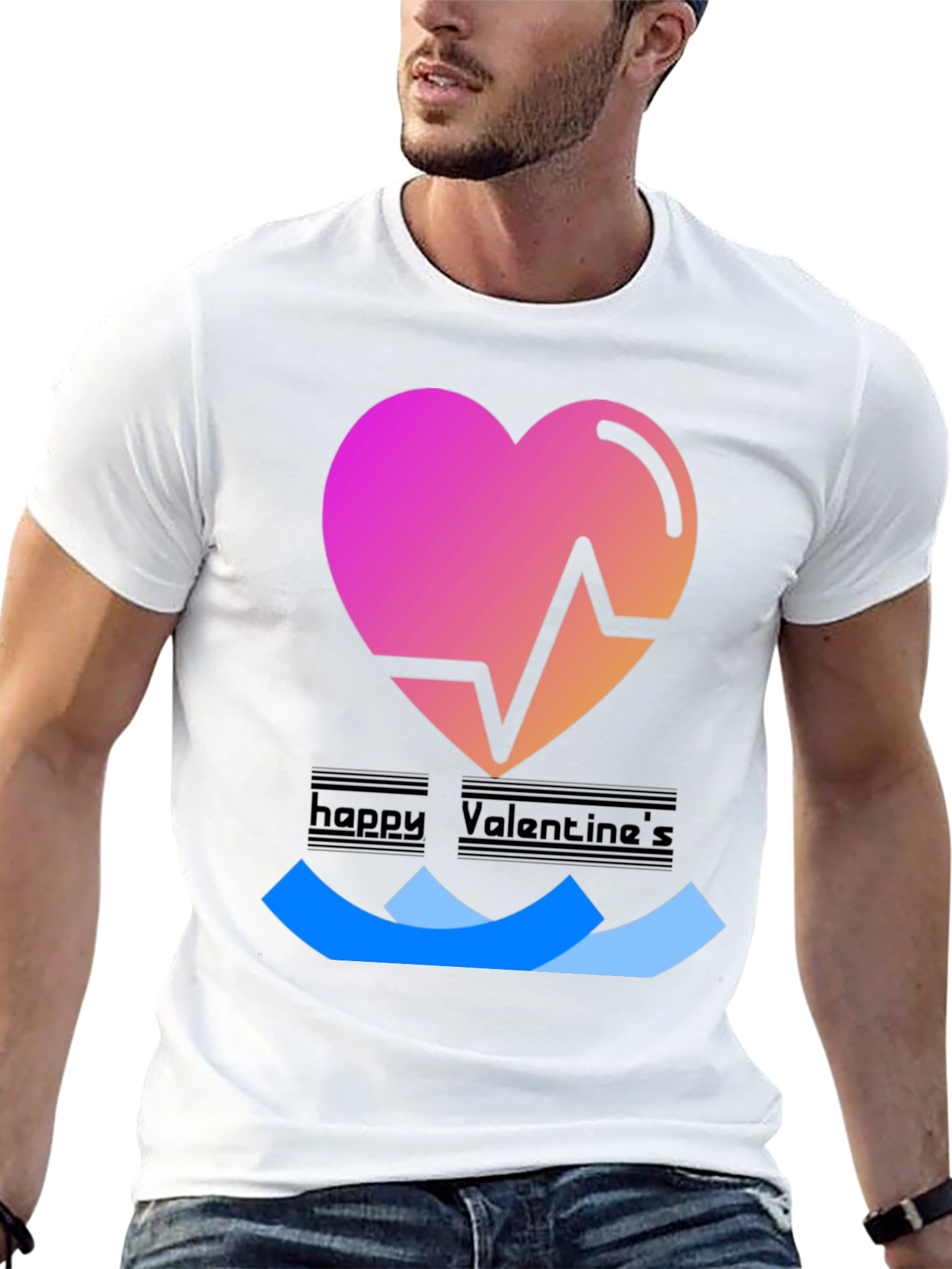Happy Valentines Heartbeat T-Shirt