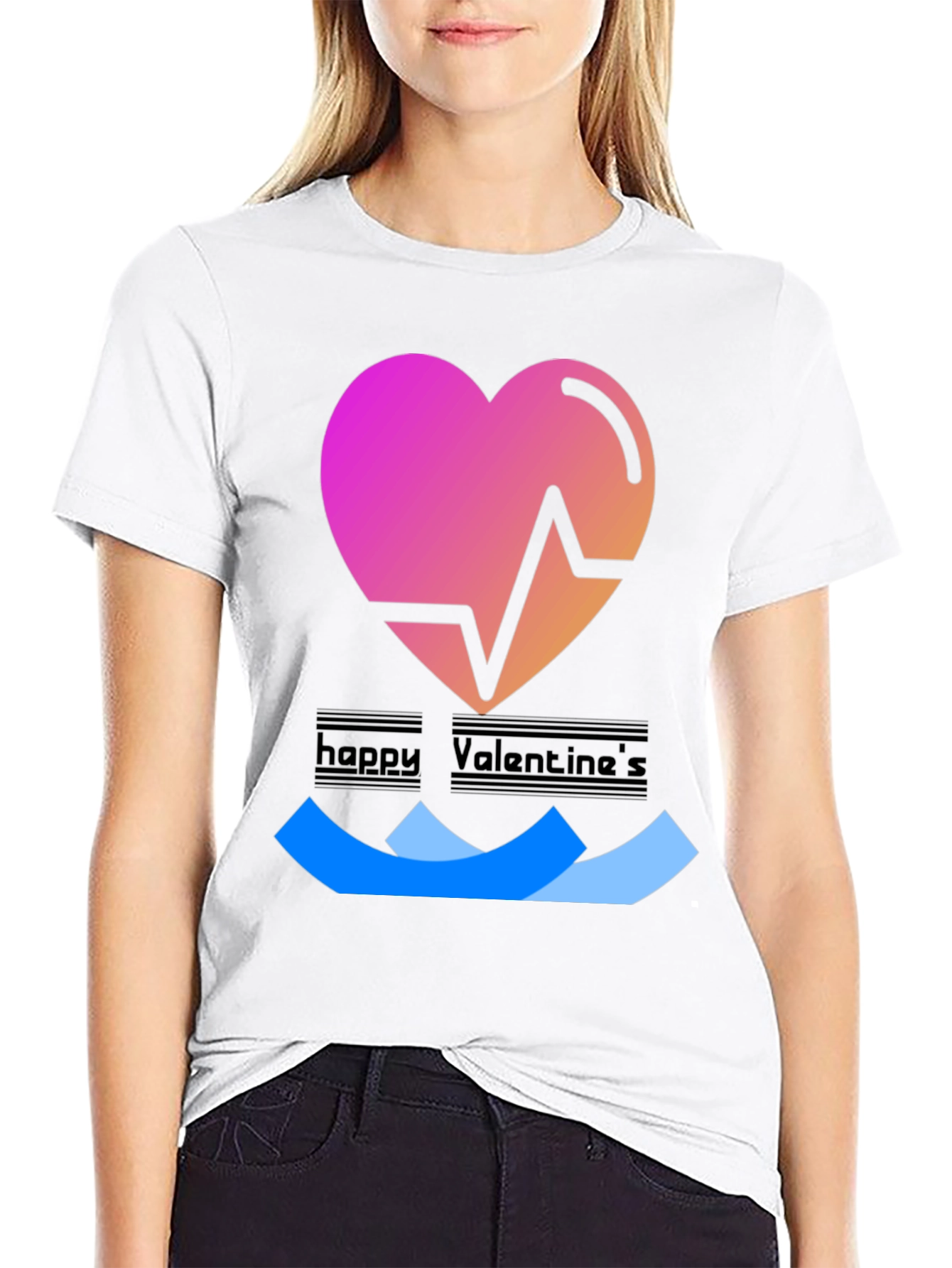 Happy Valentines Heartbeat T-Shirt