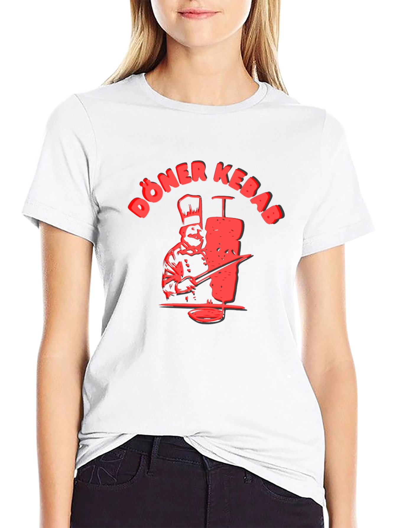 Döner Kebab T-Shirt - Novelty Foodie Tee